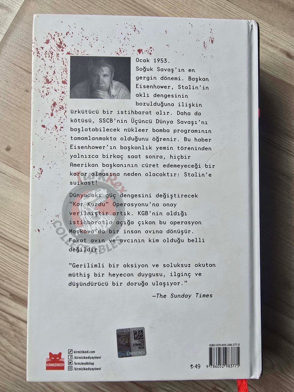 Glenn Meade –  Snow Wolf 2018 1st Hardcover Turkish Book Turkey