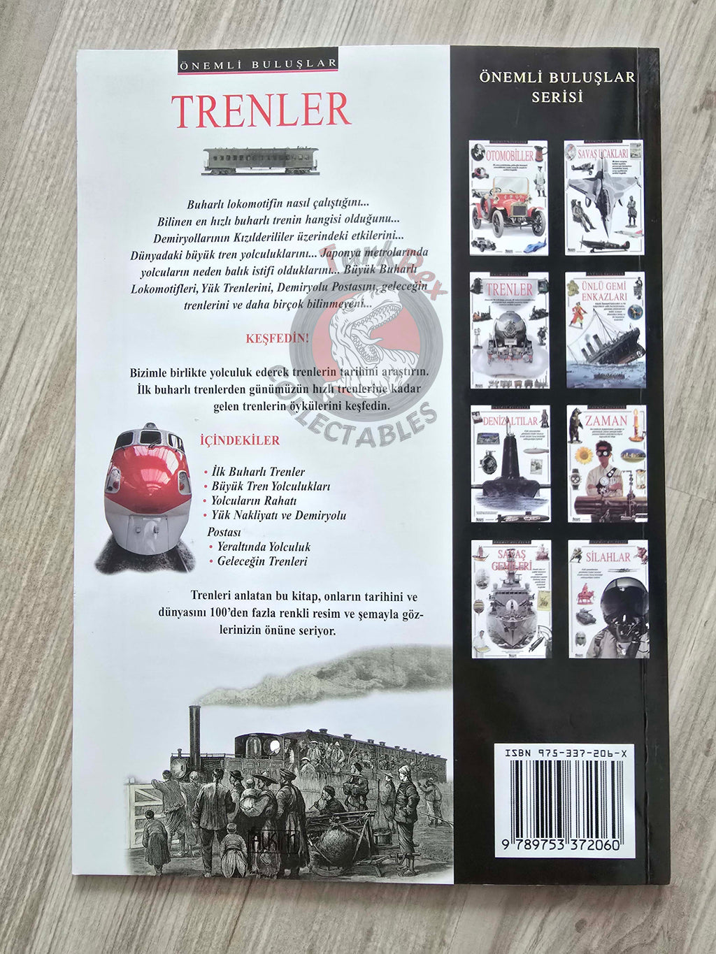 Colin Hynson –  Railways 2001 Turkish Book Turkey