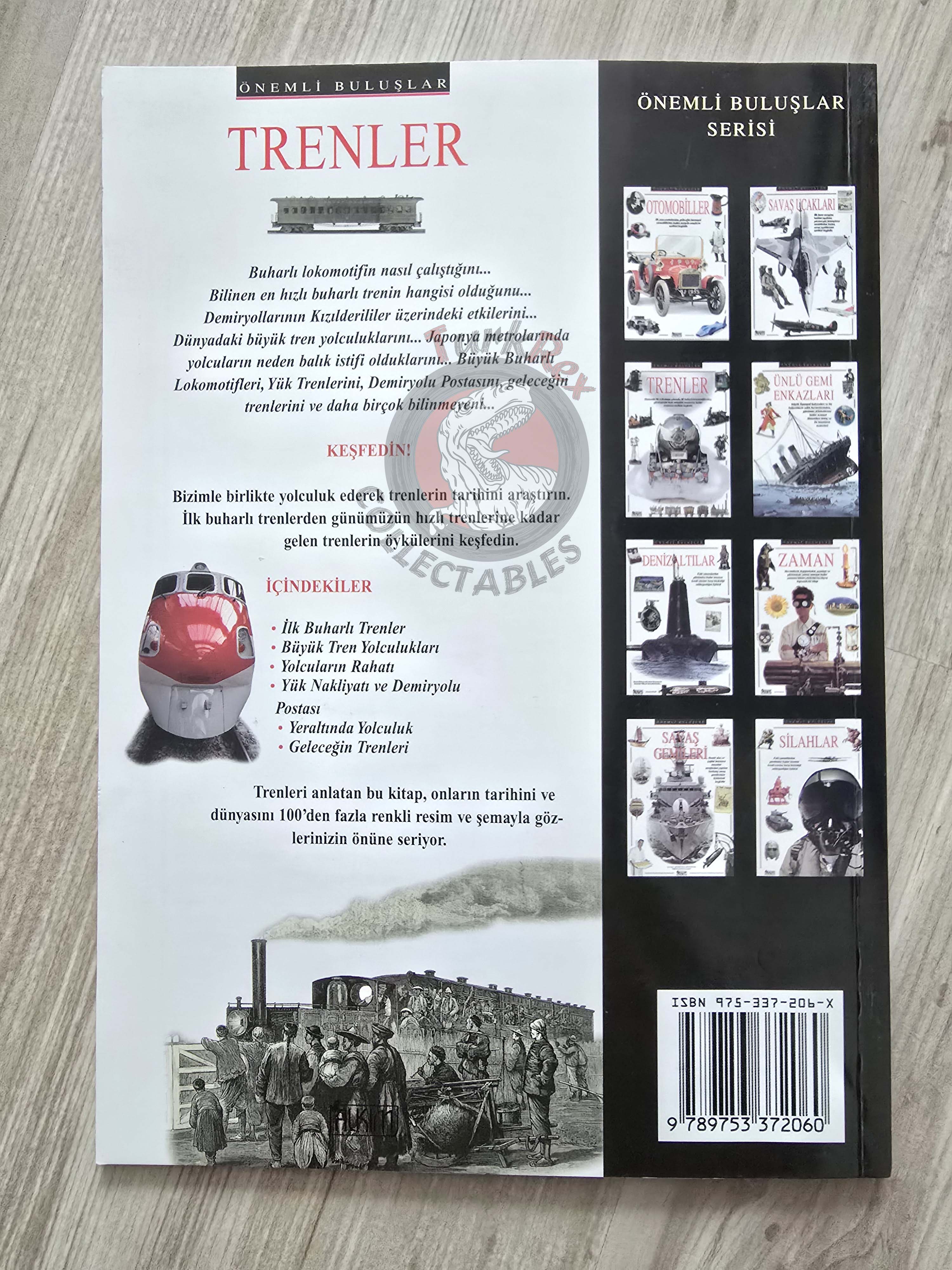 Colin Hynson –  Railways 2001 Turkish Book Turkey