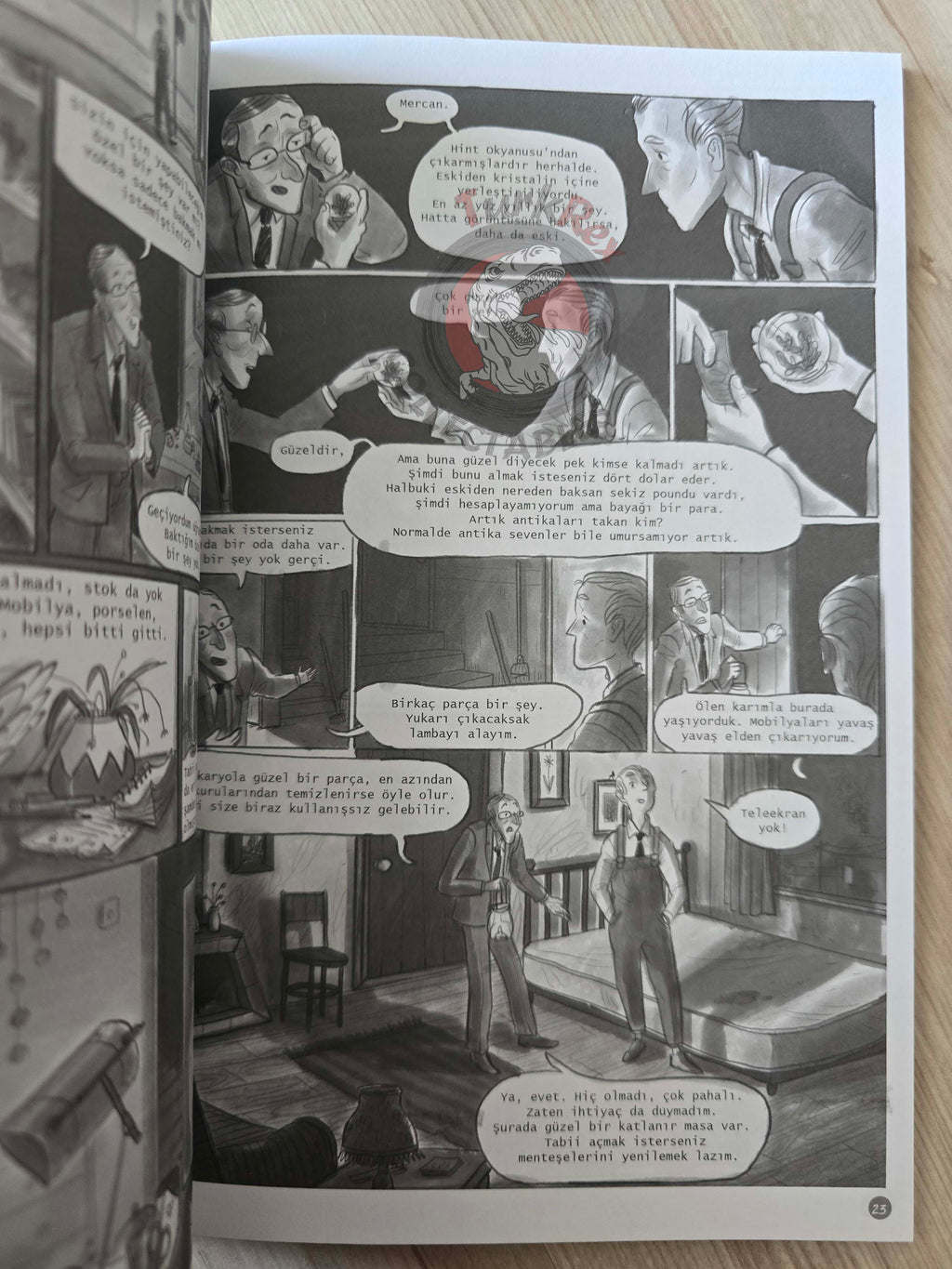 George Orwell - 1984 Turkish Comic Turkey Unique Drawings