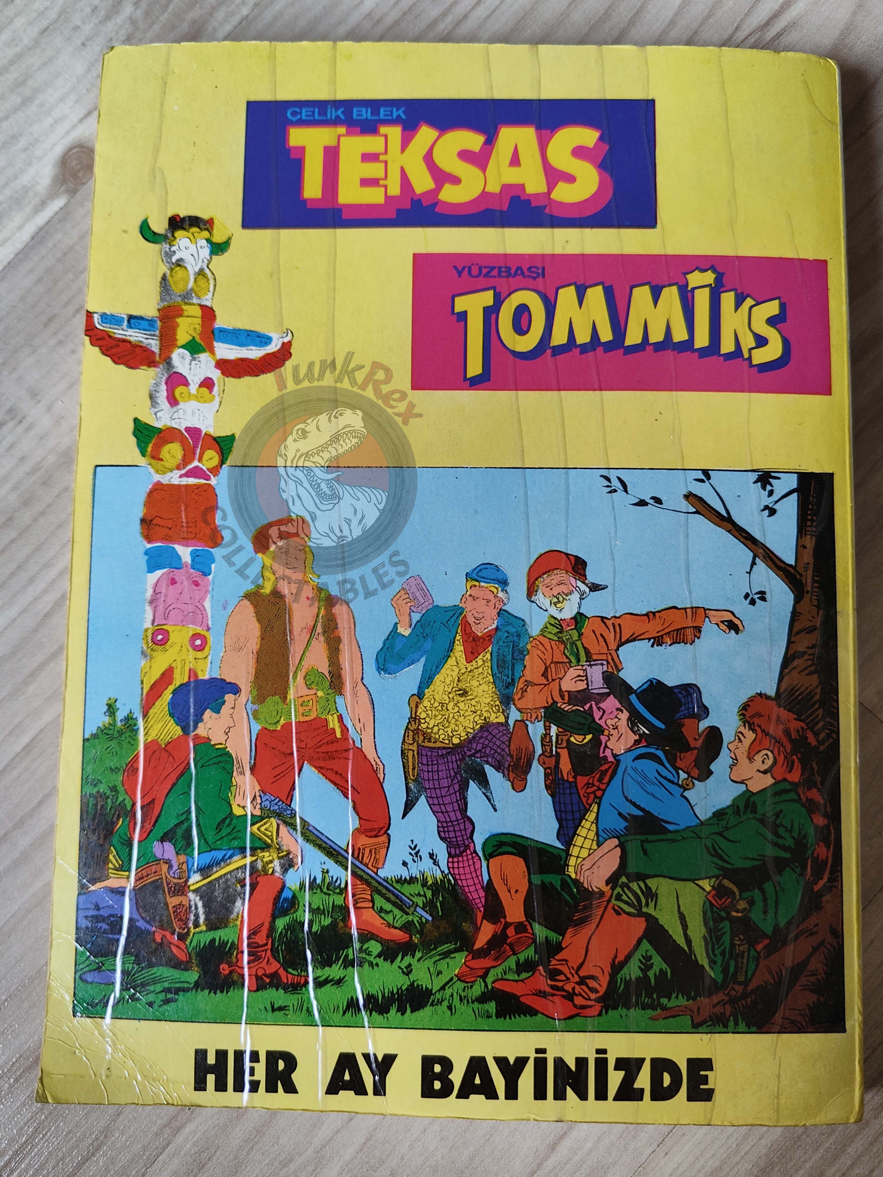 Tom Braks #17 Alan Mistero Ombrax Turkish Comic Turkey EsseGesse