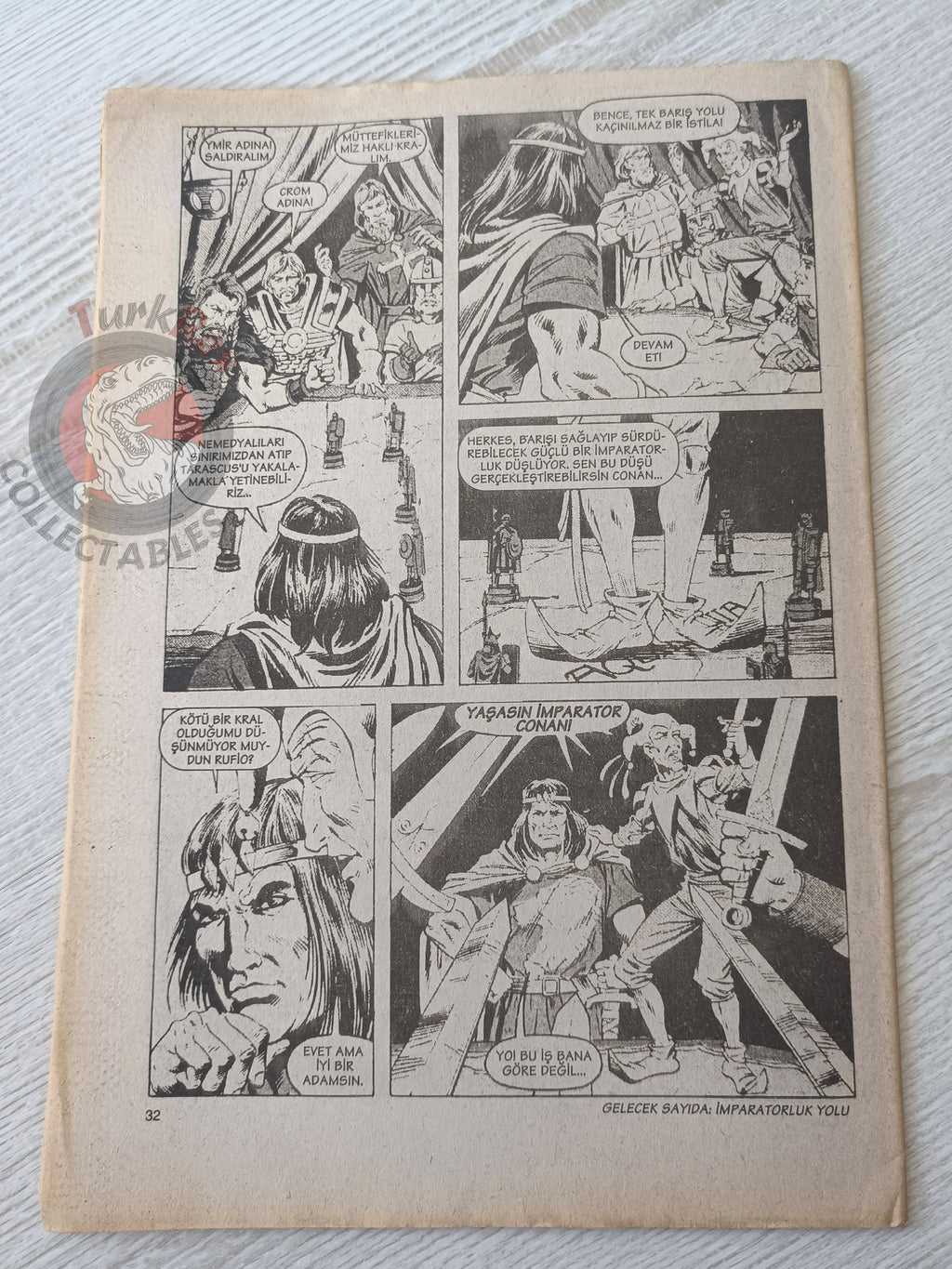 Conan The King #3 2001 Turkish Comic Turkey #34 #35