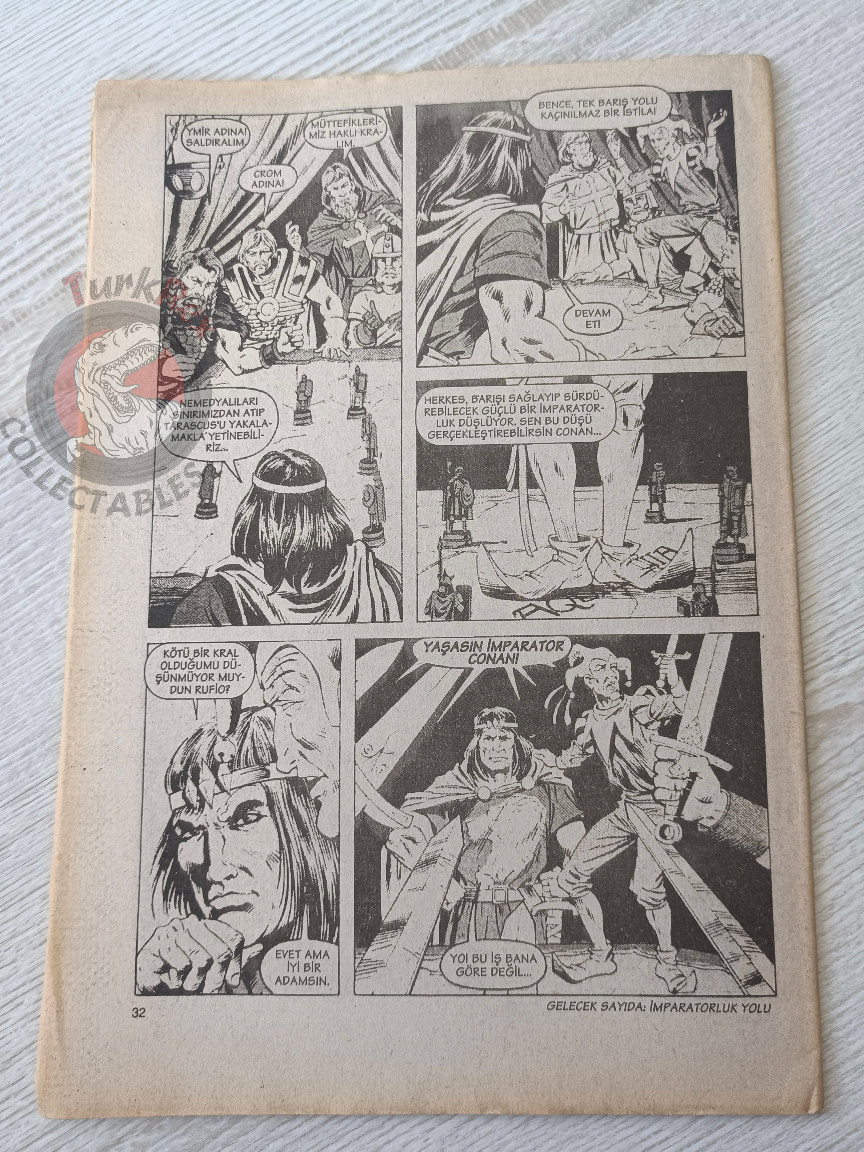 Conan The King #3 2001 Turkish Comic Turkey #34 #35