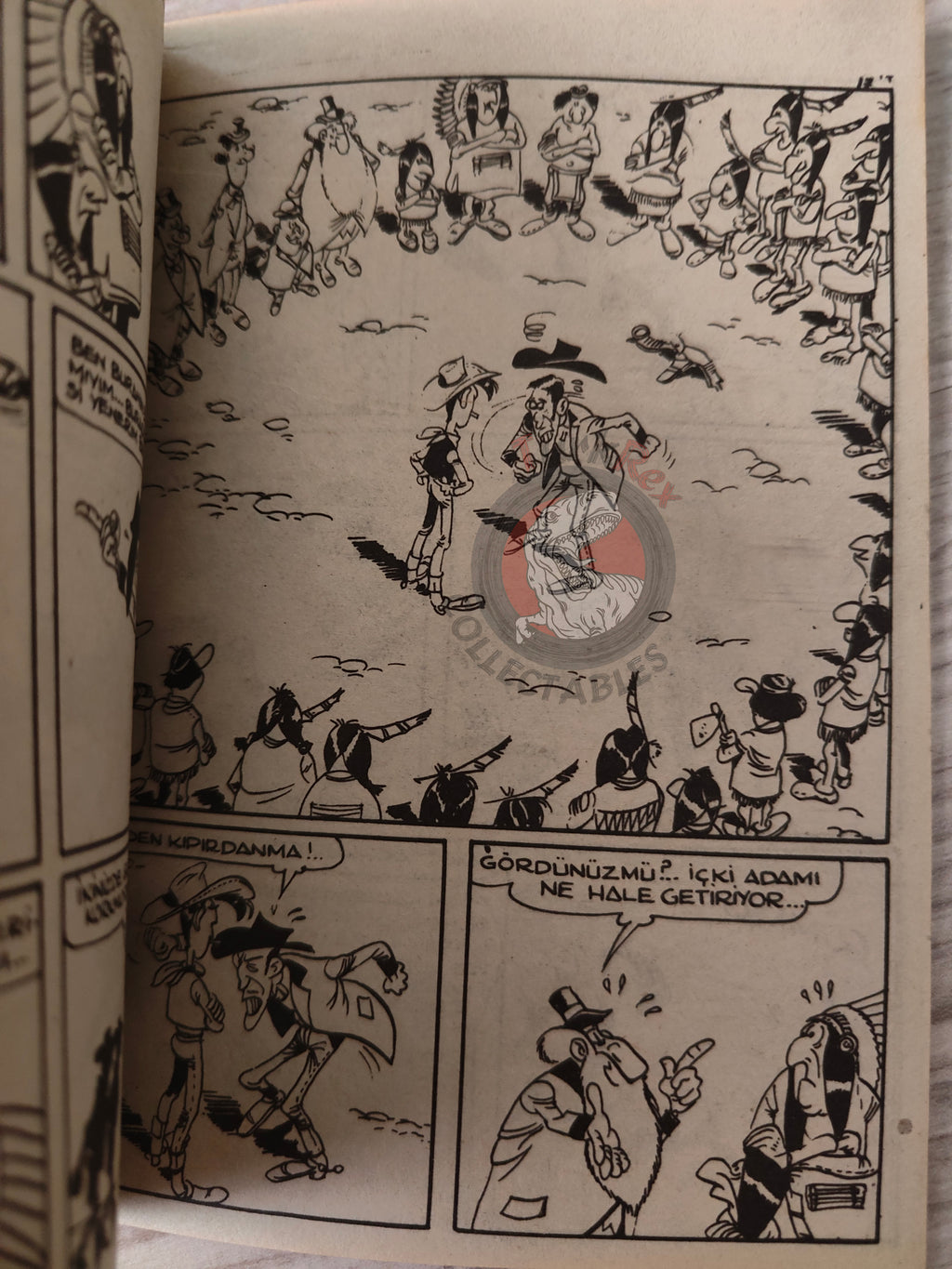 Lucky Luke #139 Les Collines noires 1986Turkish Comic Turkey