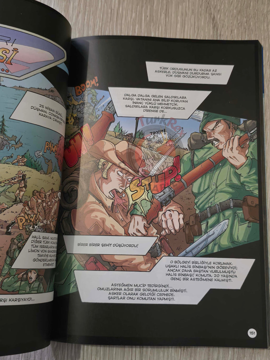 World War I – Gallipoli Campaign Turkish Comic Turkey