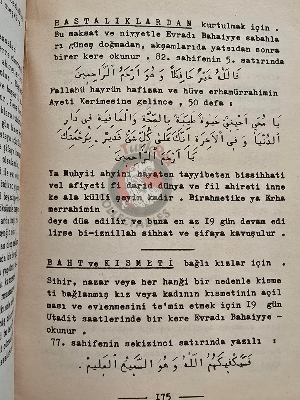 Hidden Sciences Vol 6 Islamic Occult Havass Vefq Spells Charm Turkish Book Islam Talisman