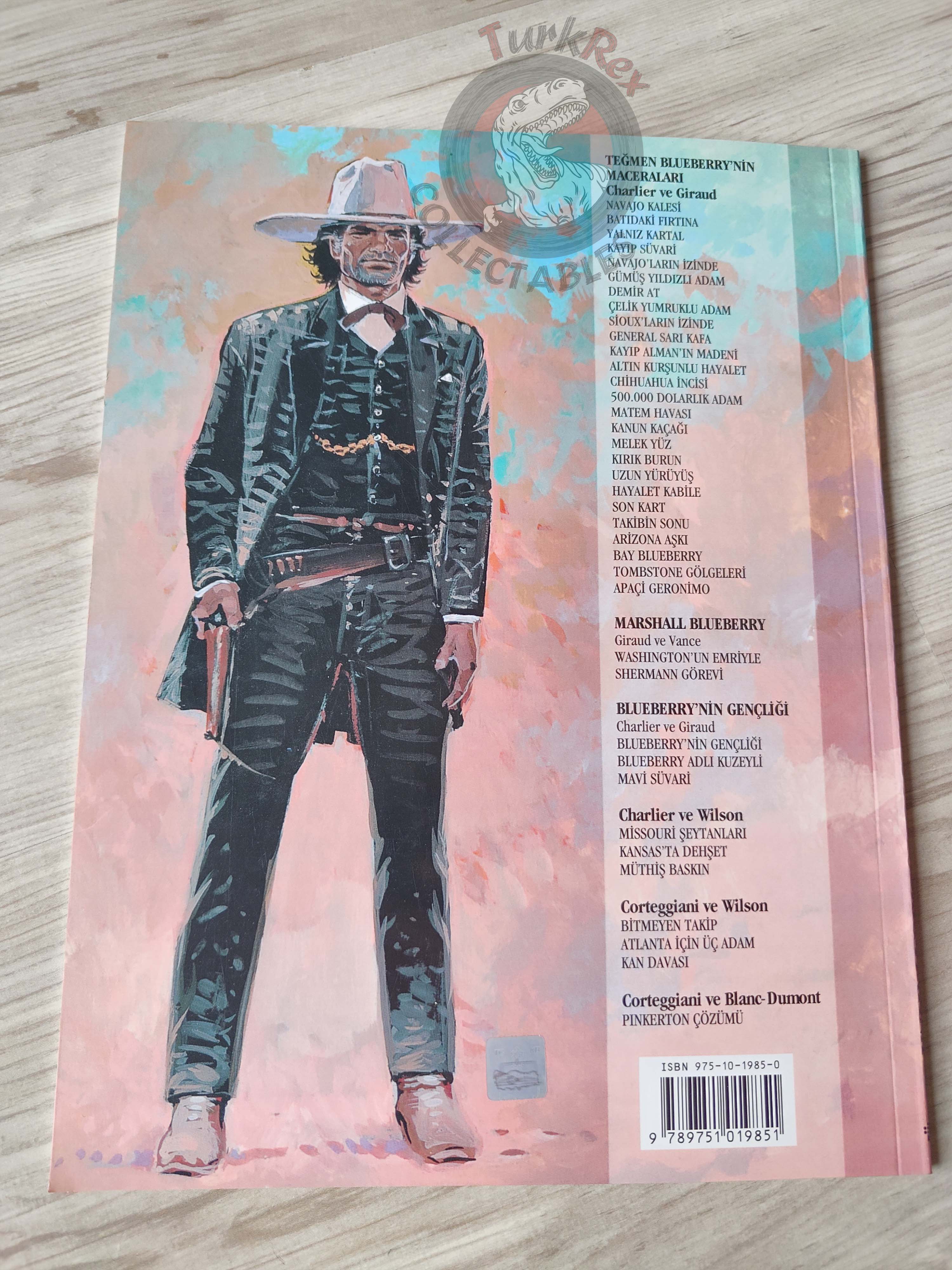 Blueberry #2 – Thunder in the West 2003 1st Edition Turkish Comic Turkey