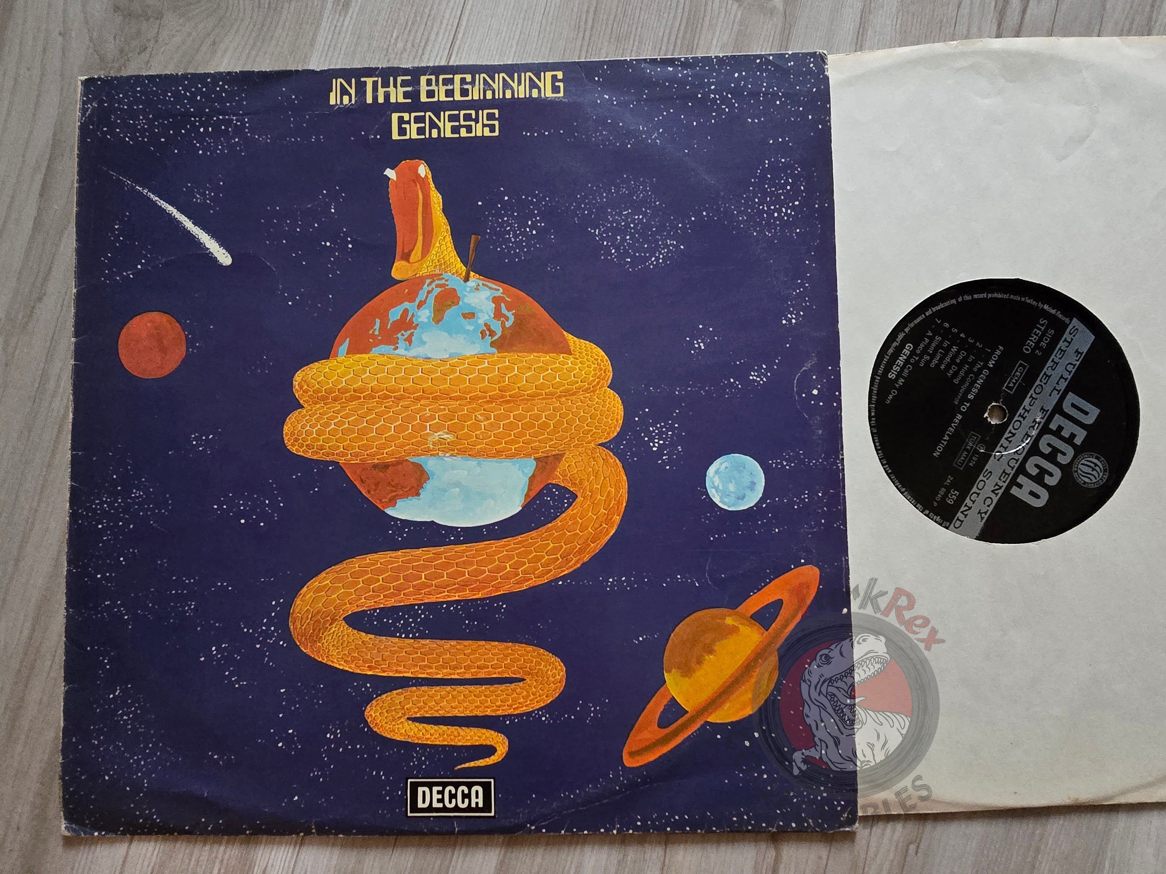Genesis – In The Beginning Turkish Pressing Vinyl Turkey Edition