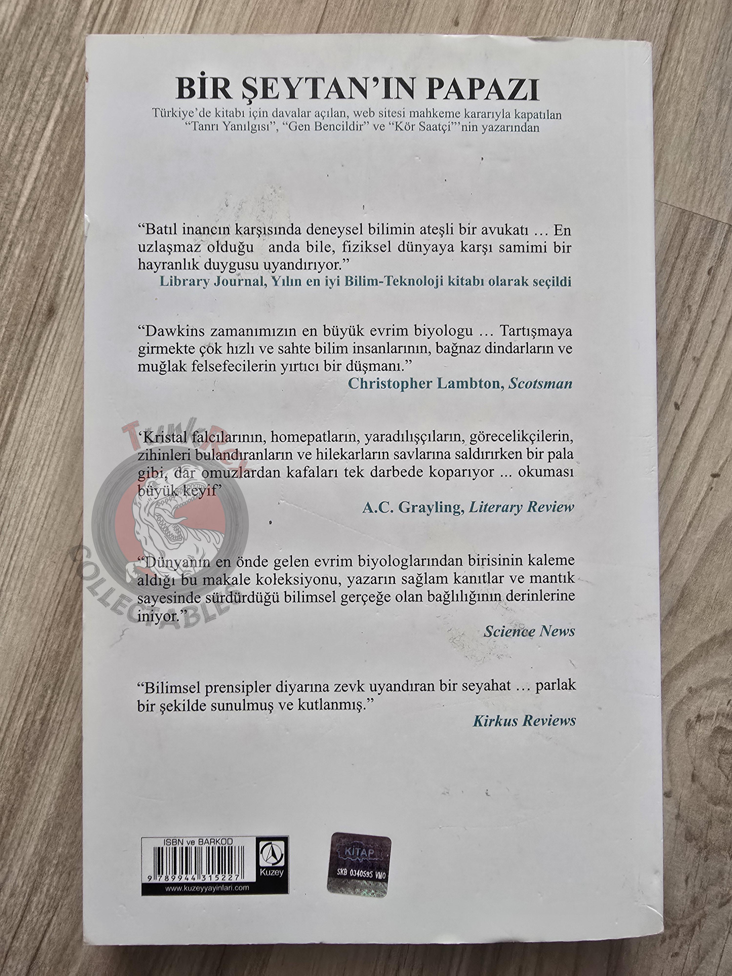 Richard Dawkins – A Devil's Chaplain 2008 Turkish Book Turkey