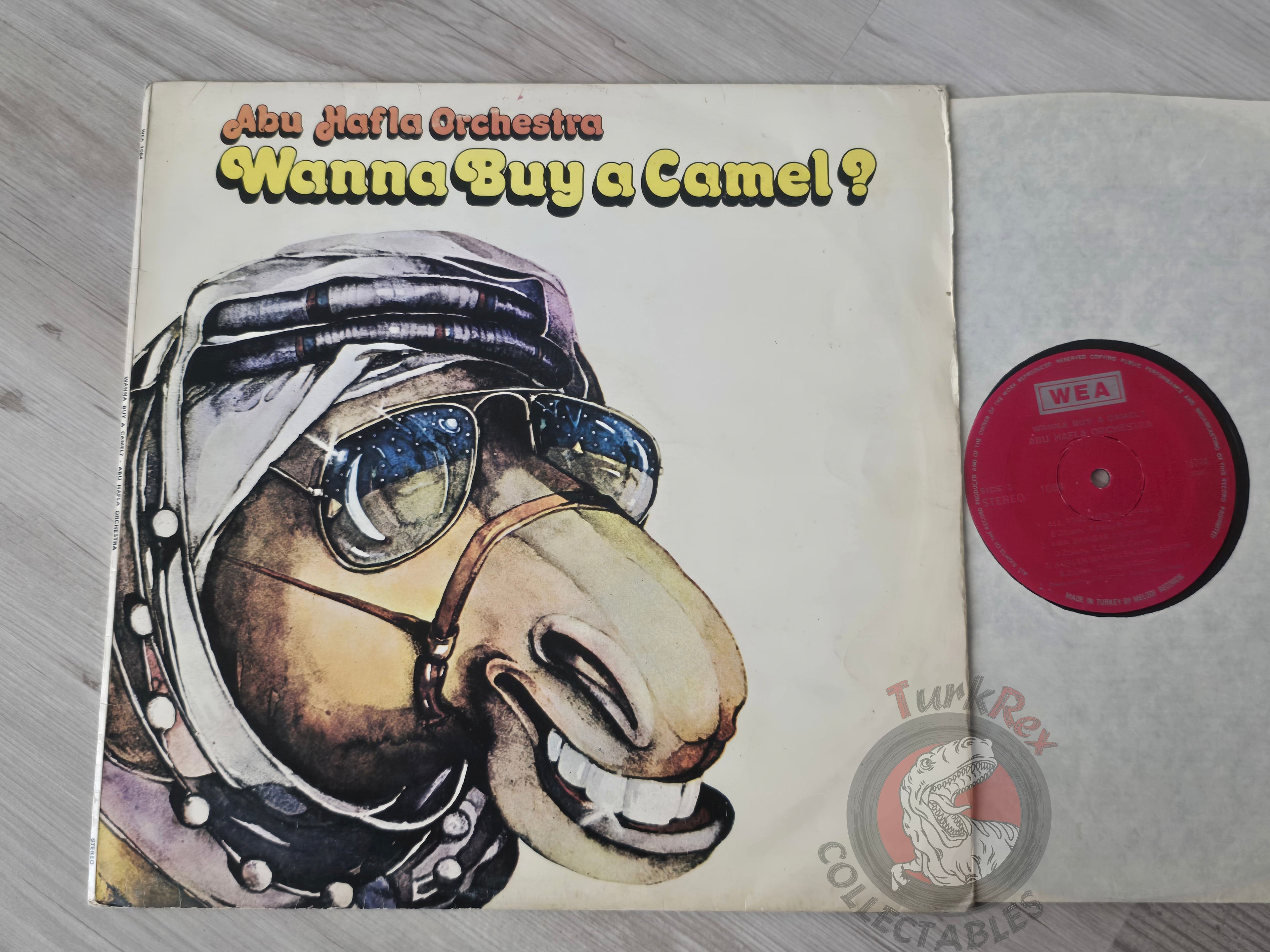 Abu Hafla Orchestra – Wanna Buy A Camel?  Turkish Pressing Vinyl Turkey Edition
