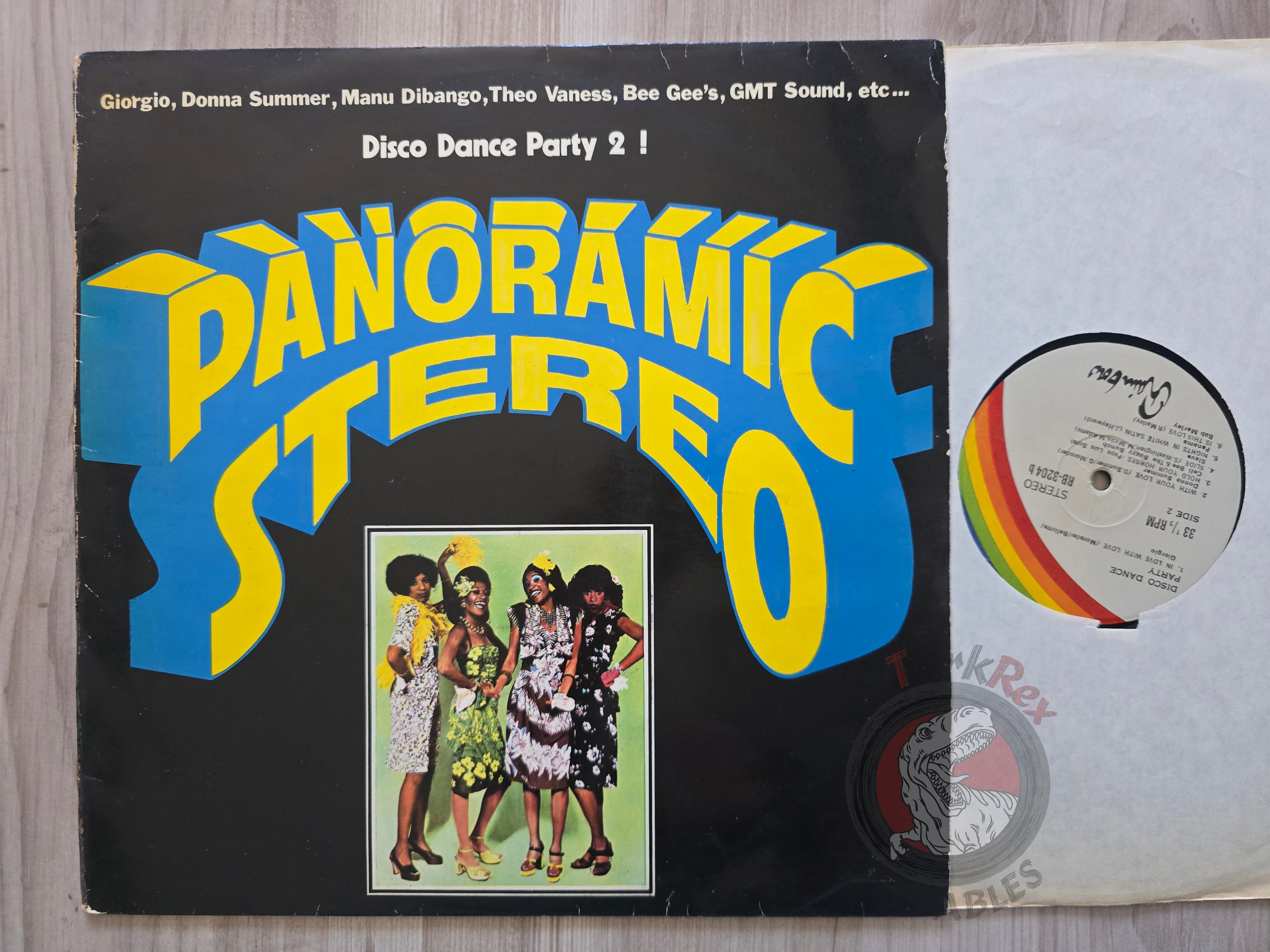 Various – Panoramic Stereo - Disco Dance Party 2 Turkish Pressing Vinyl Turkey Edition
