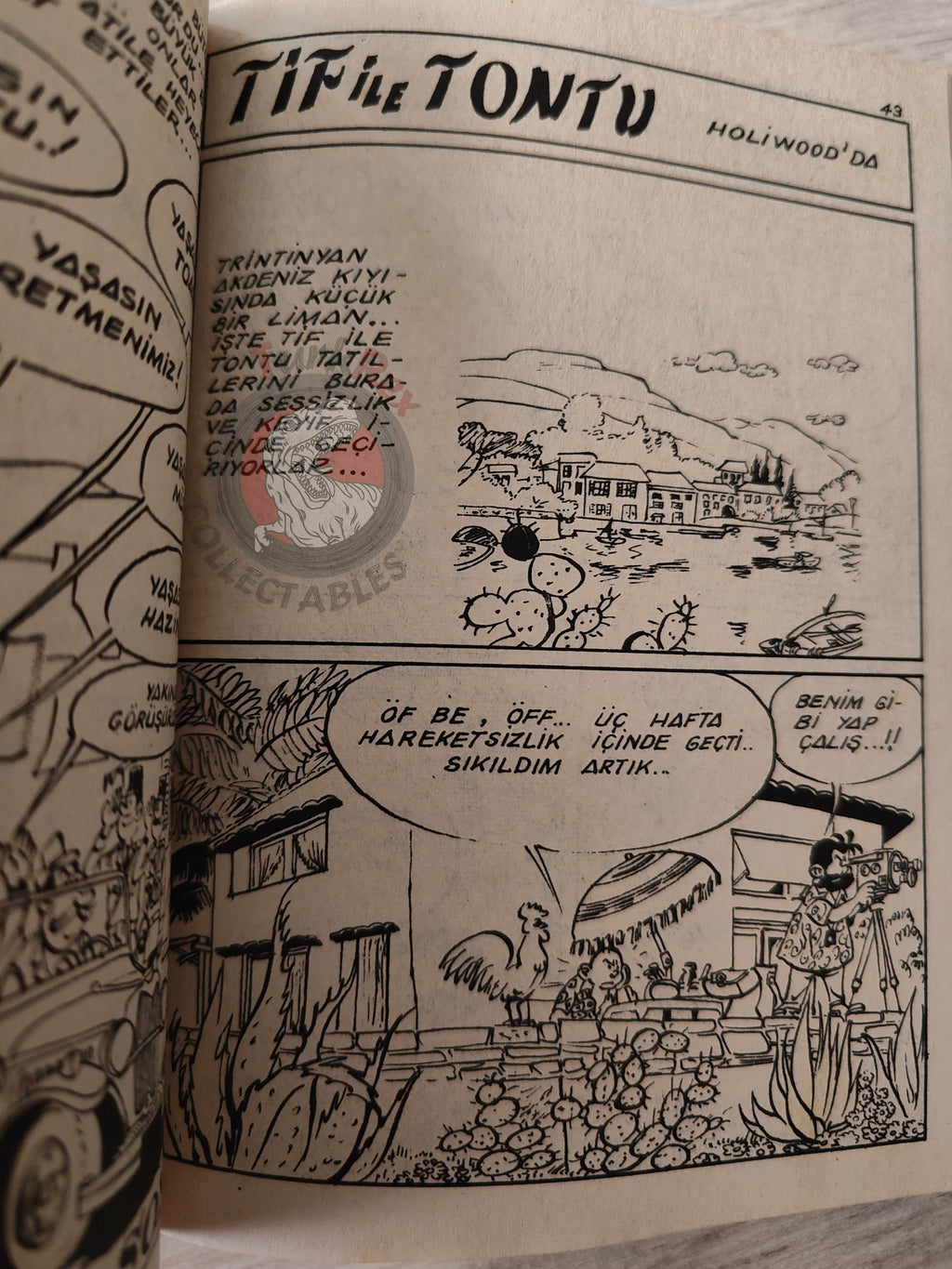 Lucky Luke #12 Les Rivaux de Painful Gulch 1973 Turkish Comic Turkey Tif Et Tondu