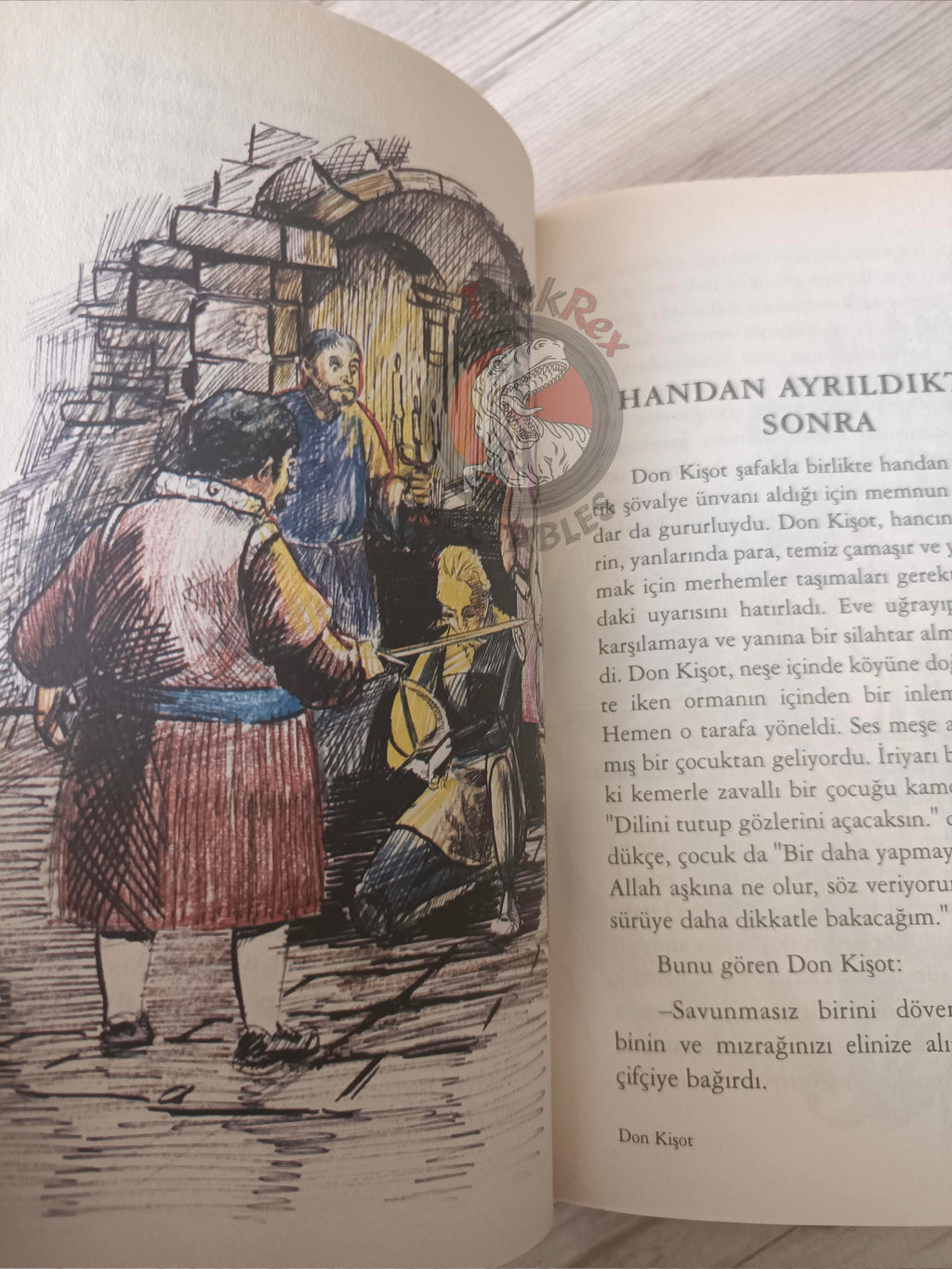 Miguel de Cervantes – Don Quixote 2003 Turkish Book Turkey Illustrated