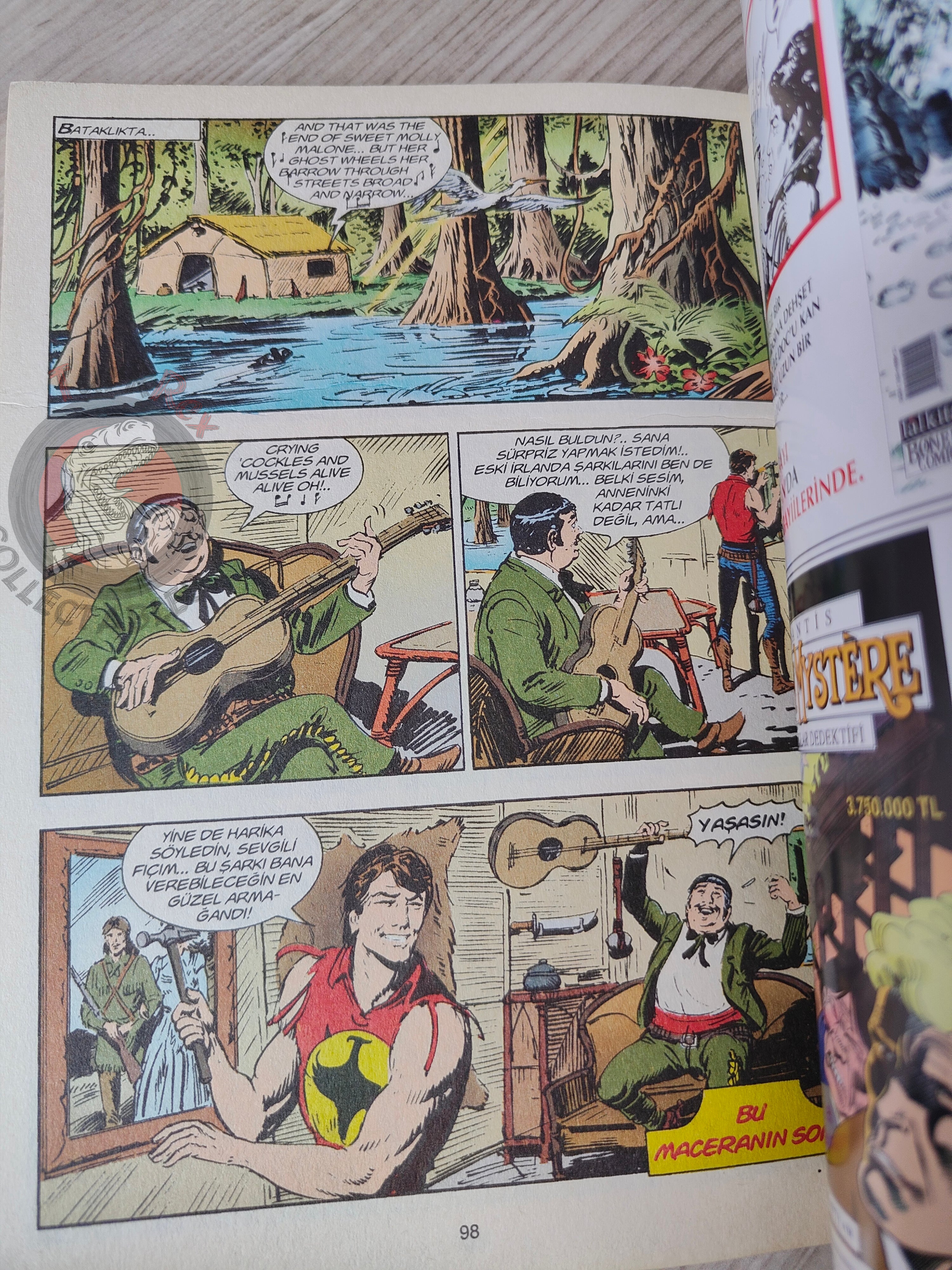 Zagor #12 2003  Il Ponte dell’Arcobaleno Turkish Comic Turkey #400