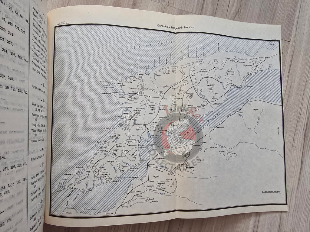 WW1 Gallipoli Campaign Operations 1980 Turkish Book Military Ottoman Empire Maps
