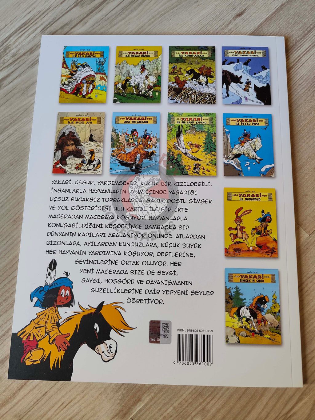 Yakari #8 Au pays des loups Turkish Comic Turkey Derib + Job