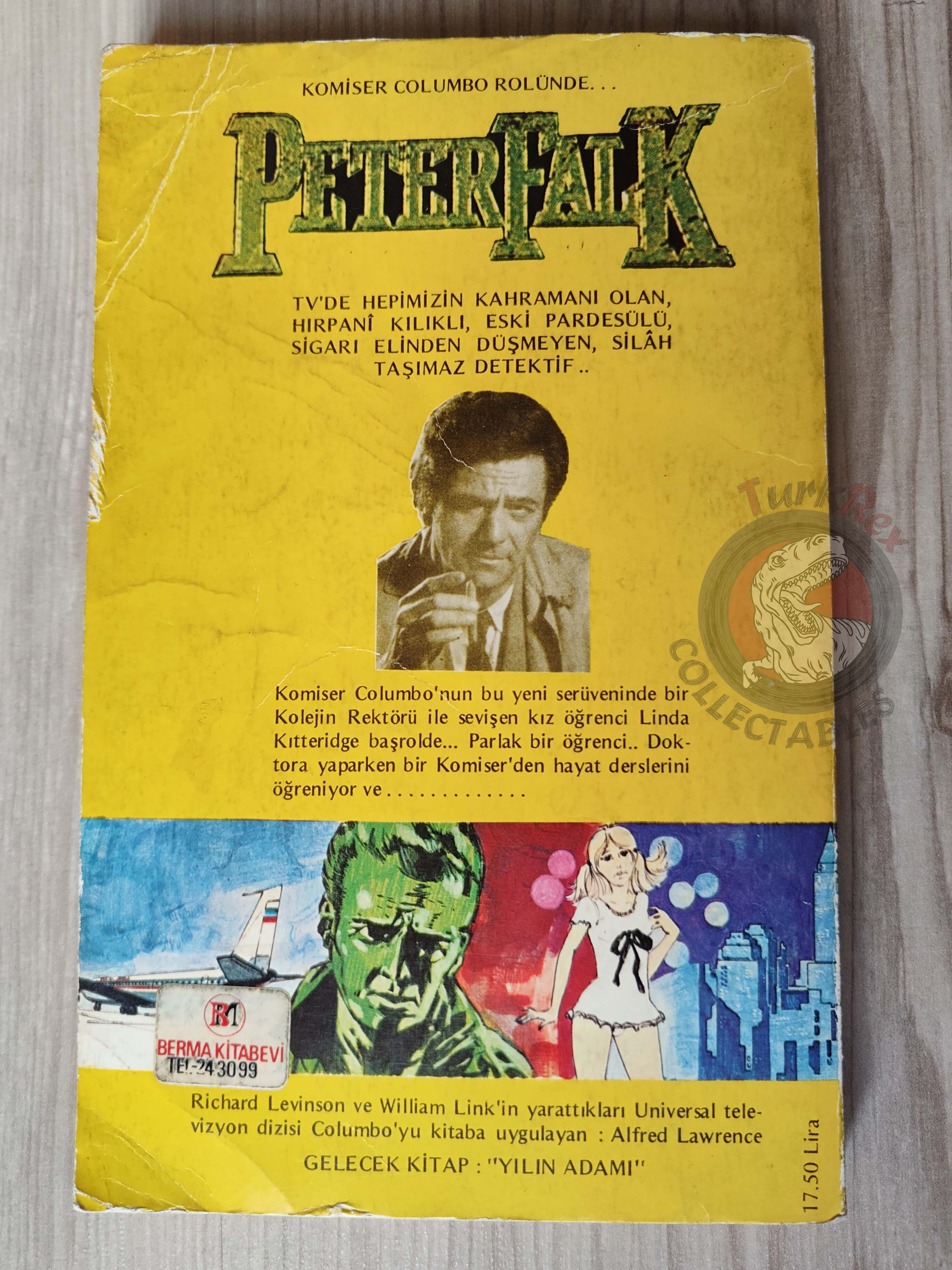 Alfred Lawrence – Columbo 2: The Dean’s Death 1976 1st Turkish Book Turkey