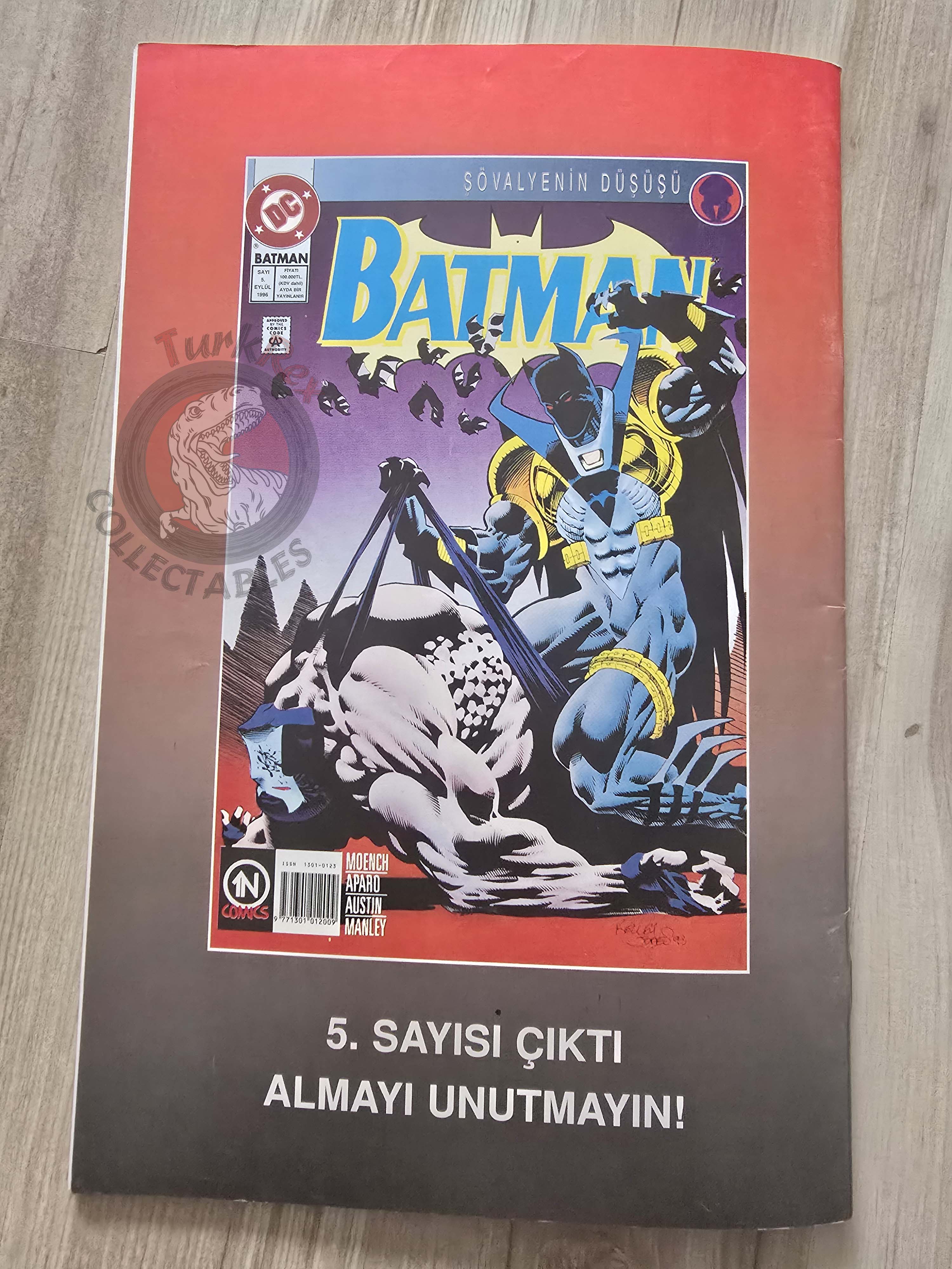 Superman #5 1996 Turkish Comic Turkey The Man Of Steel #20 Action Comics #685 Supergirl