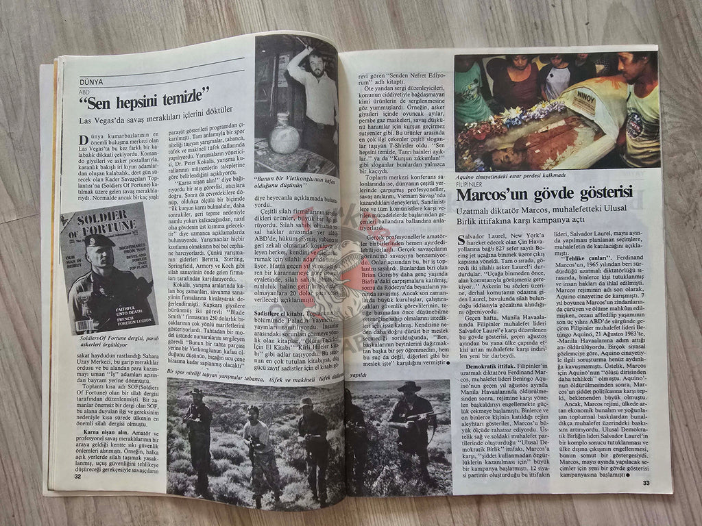 Nokta 1984 Kenan Evren’s visit to Saudi Arabia Turkish Magazine Turkey Fahd bin Abdulaziz Al Saud Lebanon