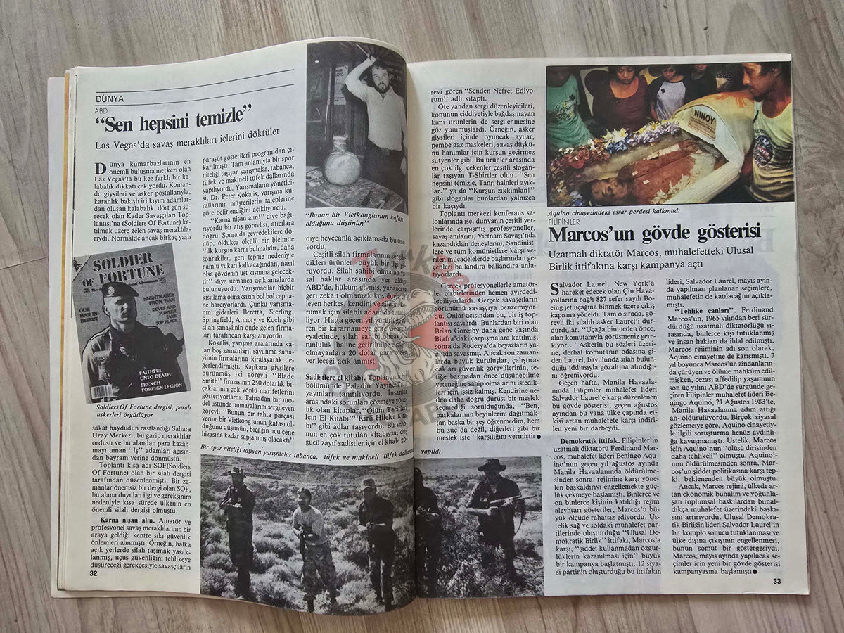 Nokta 1984 Kenan Evren’s visit to Saudi Arabia Turkish Magazine Turkey Fahd bin Abdulaziz Al Saud Lebanon