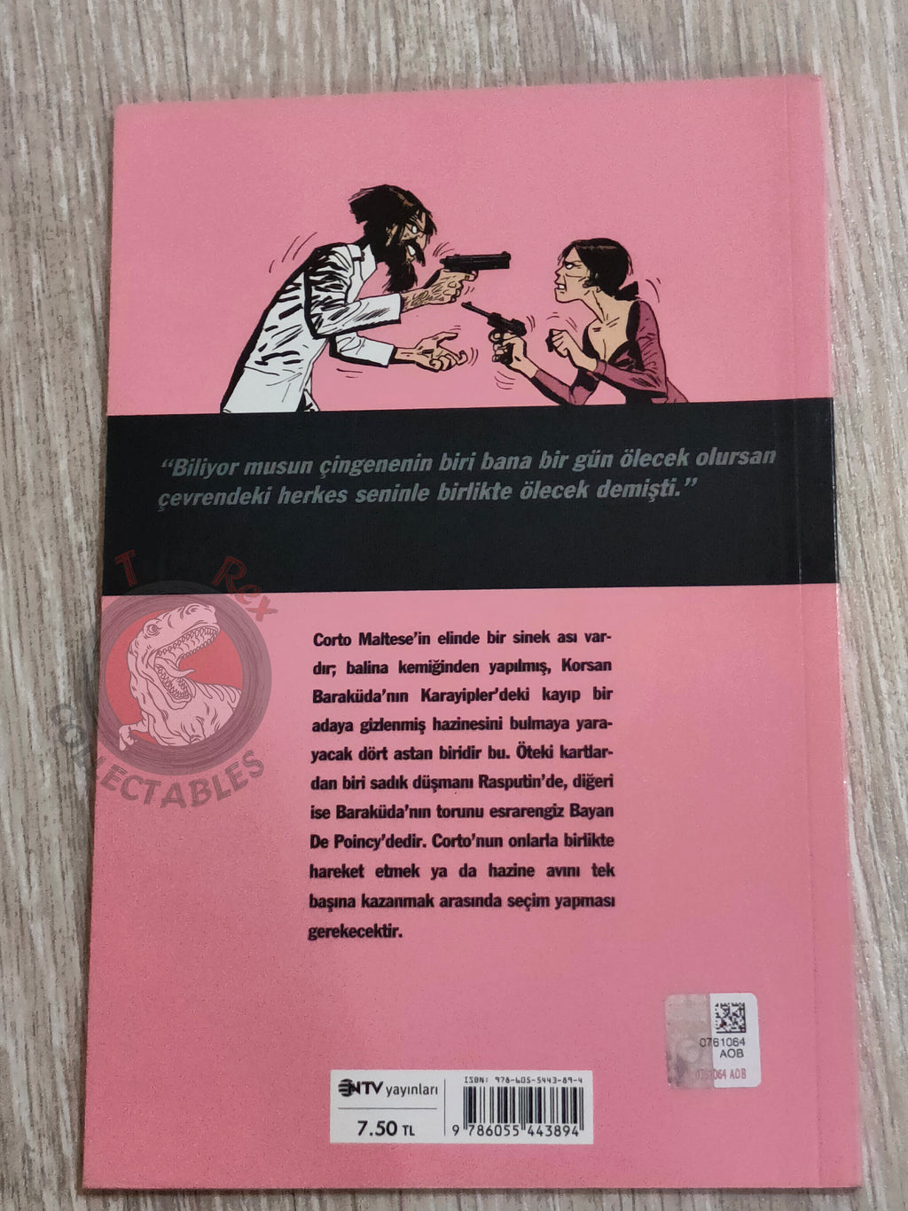 Corto Maltese –  Et Nous Reparlerons Des Gentilshommes de Fortune Turkish Comic Turkey