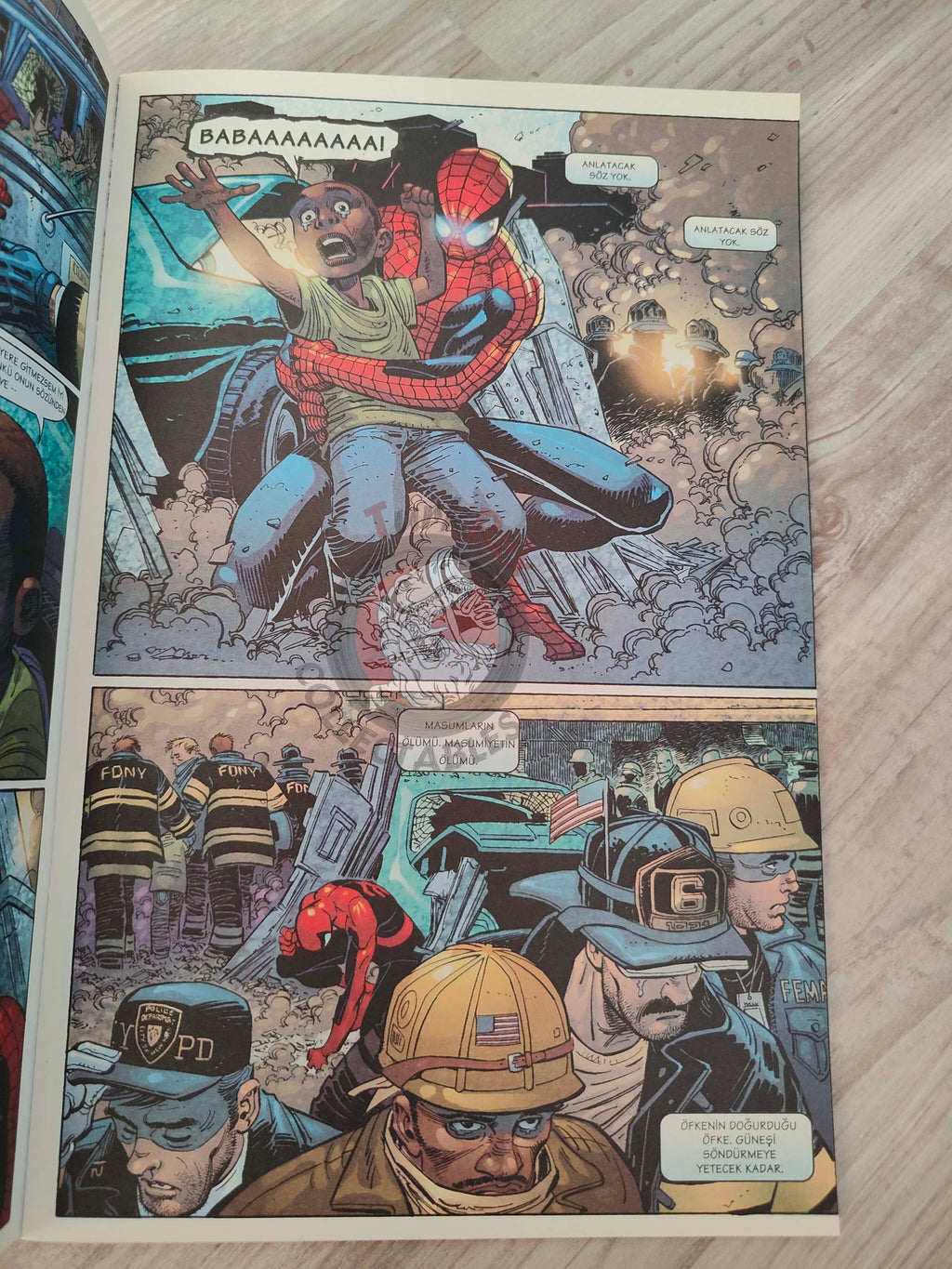 Spider-Man #7 2003 Turkish Comic Turkey The Amazing #36 Peter Parker #36 9/11