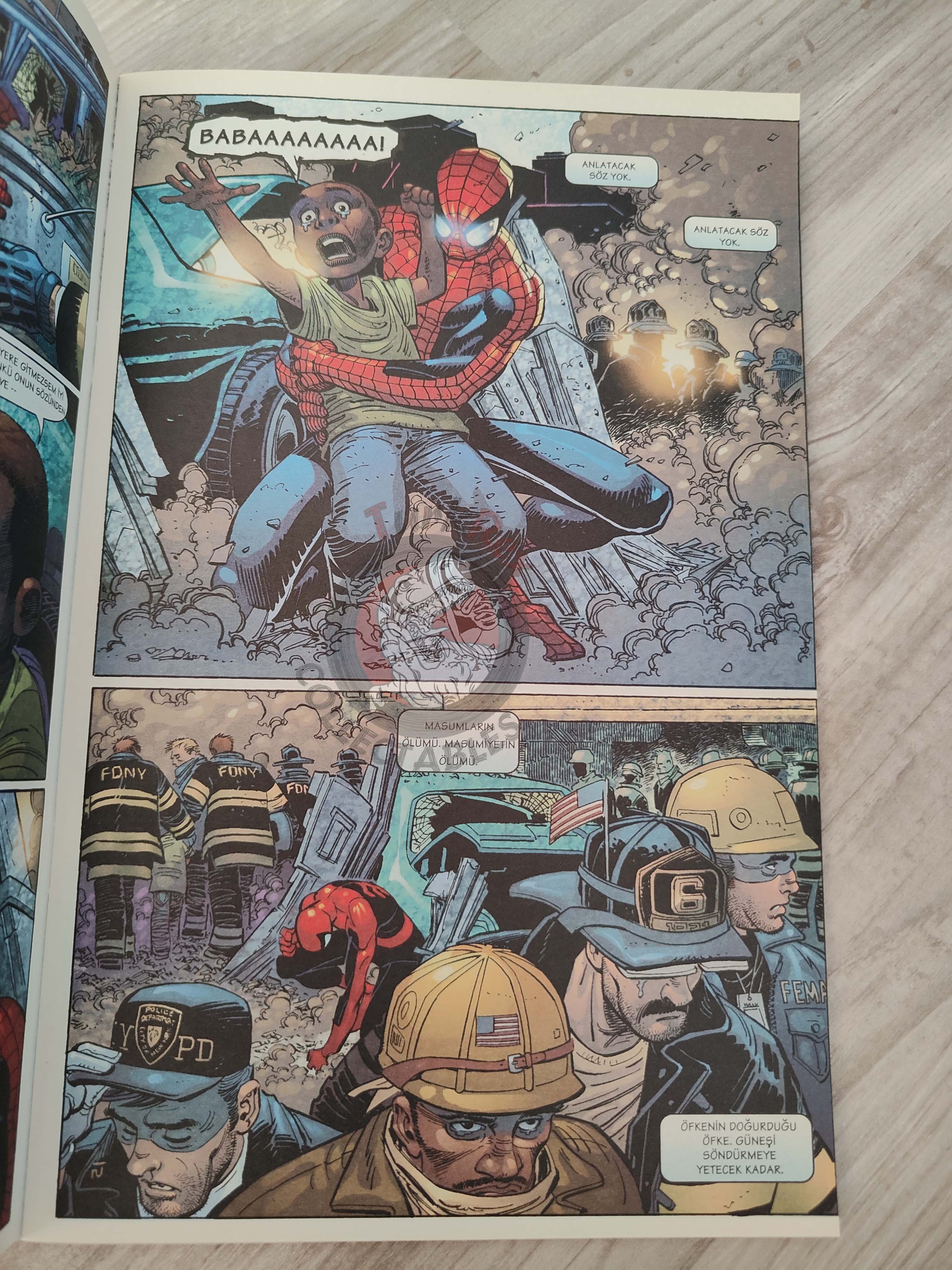 Spider-Man #7 2003 Turkish Comic Turkey The Amazing #36 Peter Parker #36 9/11