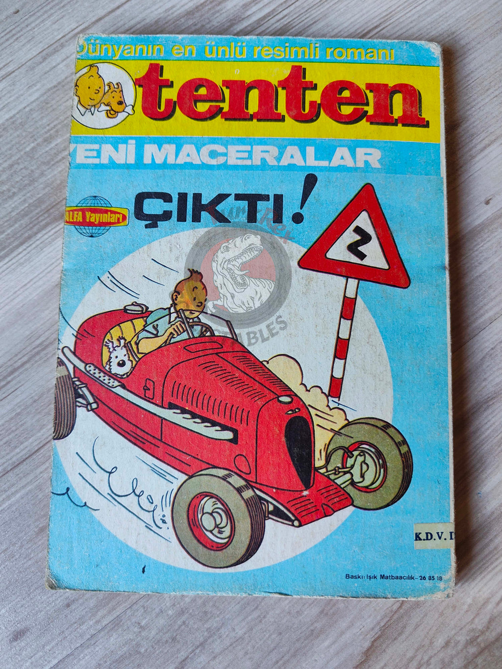 Spirou & Fantasio #1 Z Comme Zorglub 1980 Turkish Comic Turkey