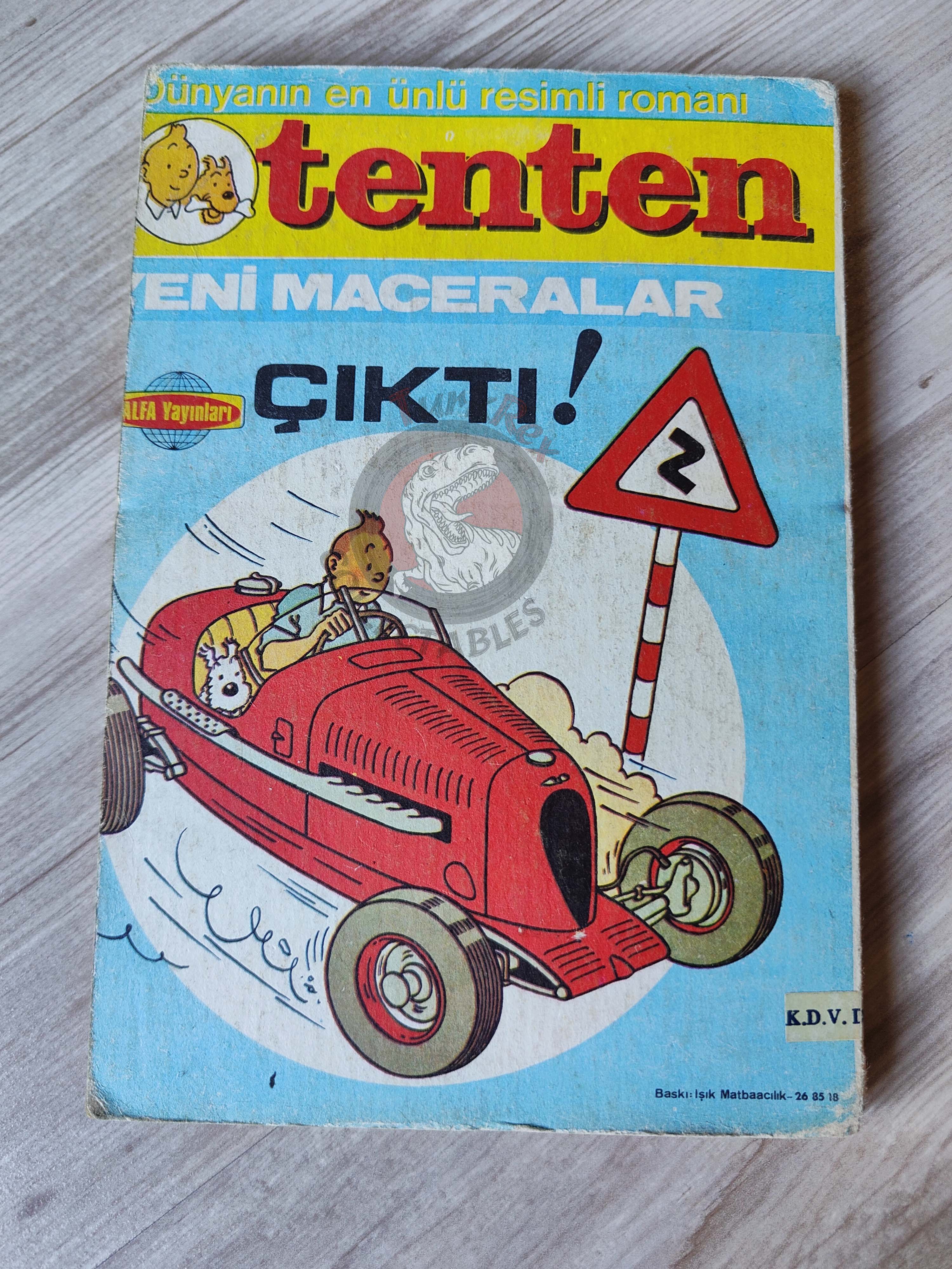 Spirou & Fantasio #1 Z Comme Zorglub 1980 Turkish Comic Turkey
