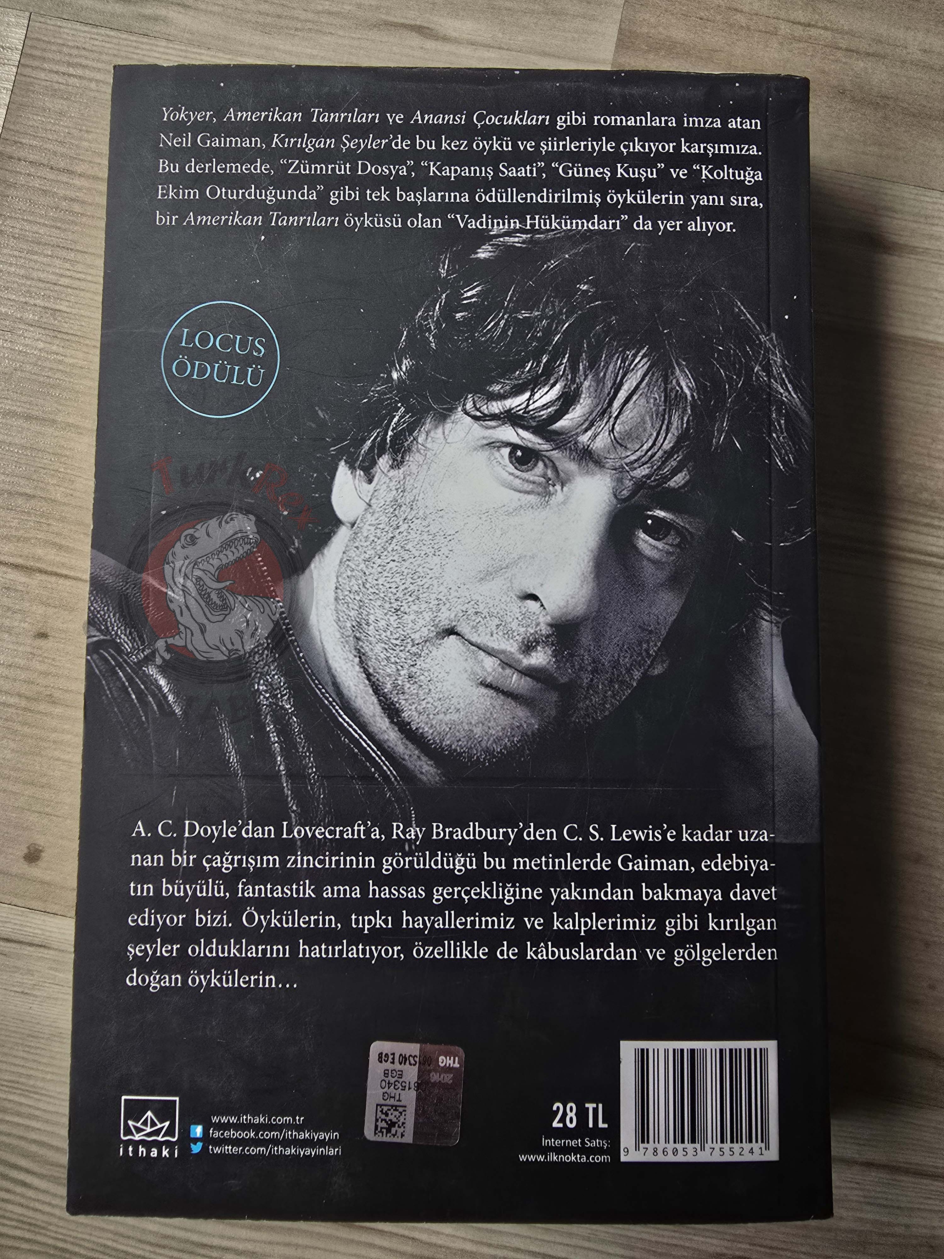 Neil Gaiman – Fragile Things 2016 1st 1st Turkish Book Turkey