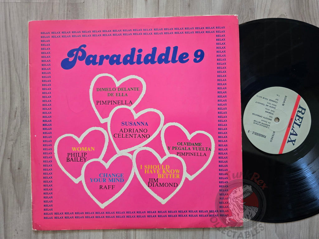 Various – Paradiddle 9 Turkish Pressing Vinyl Turkey Edition Dalida