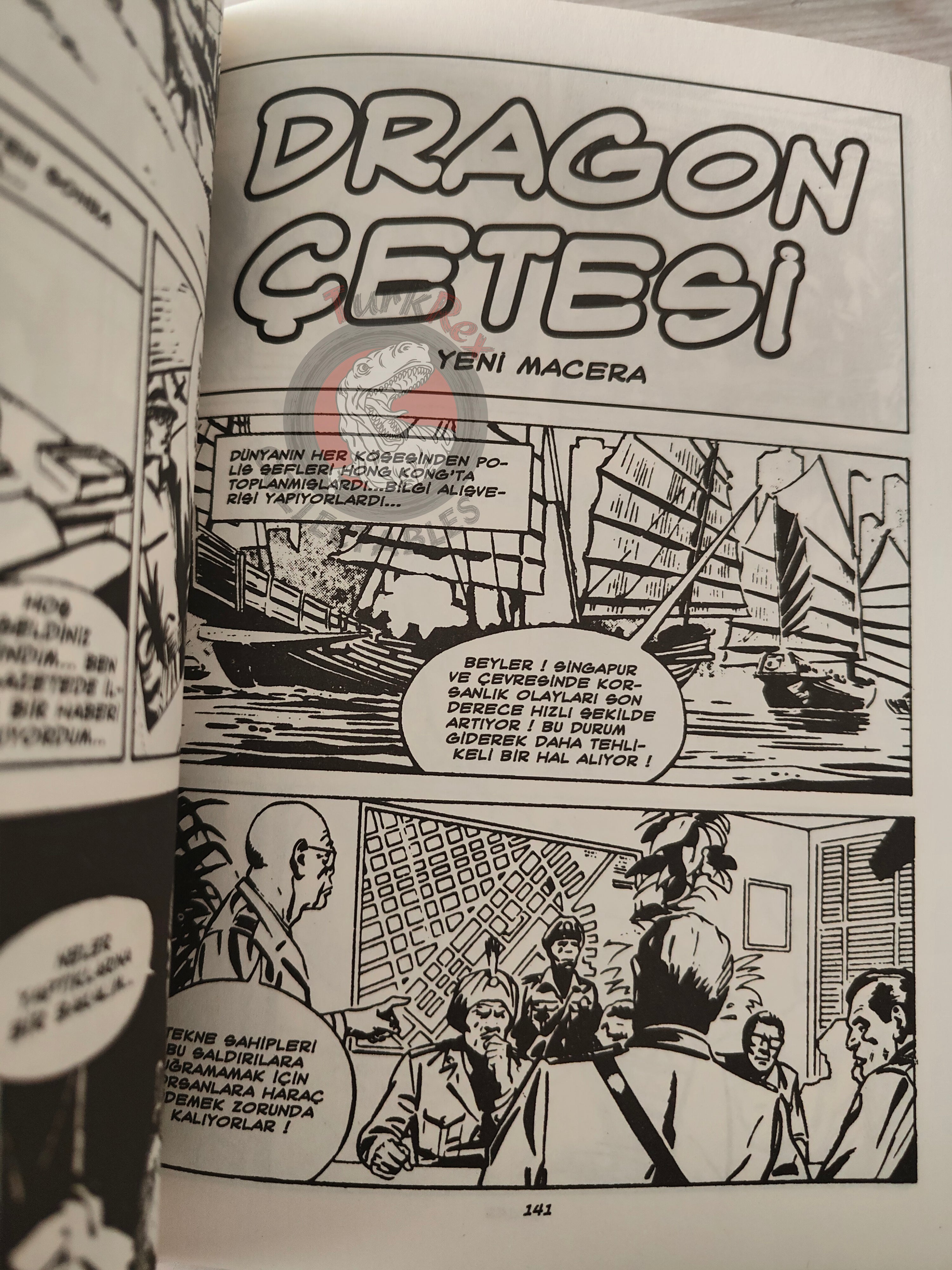 The Phantom #2 2011 Secret of the Cave Island Turkish Comic Turkey