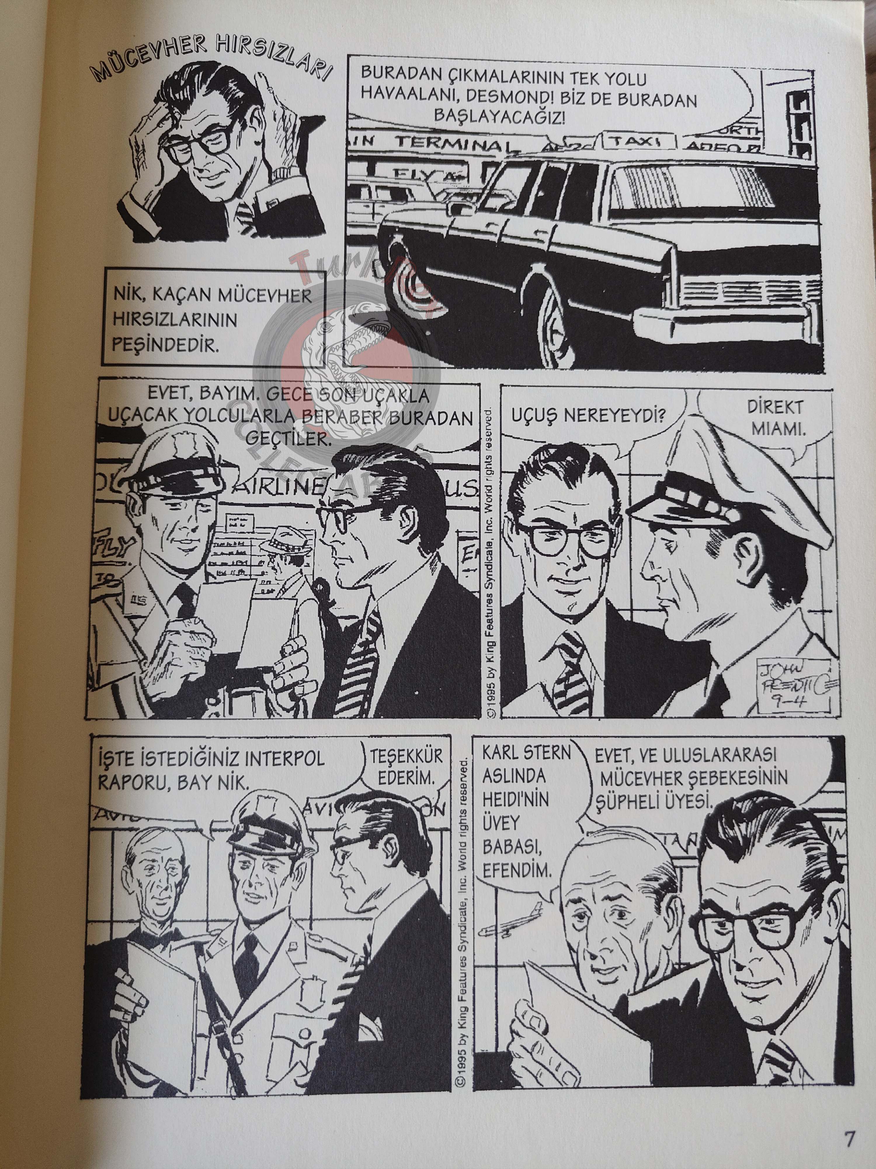 Rip Kirby - Alex Raymond 2006 Turkish Comic Turkey