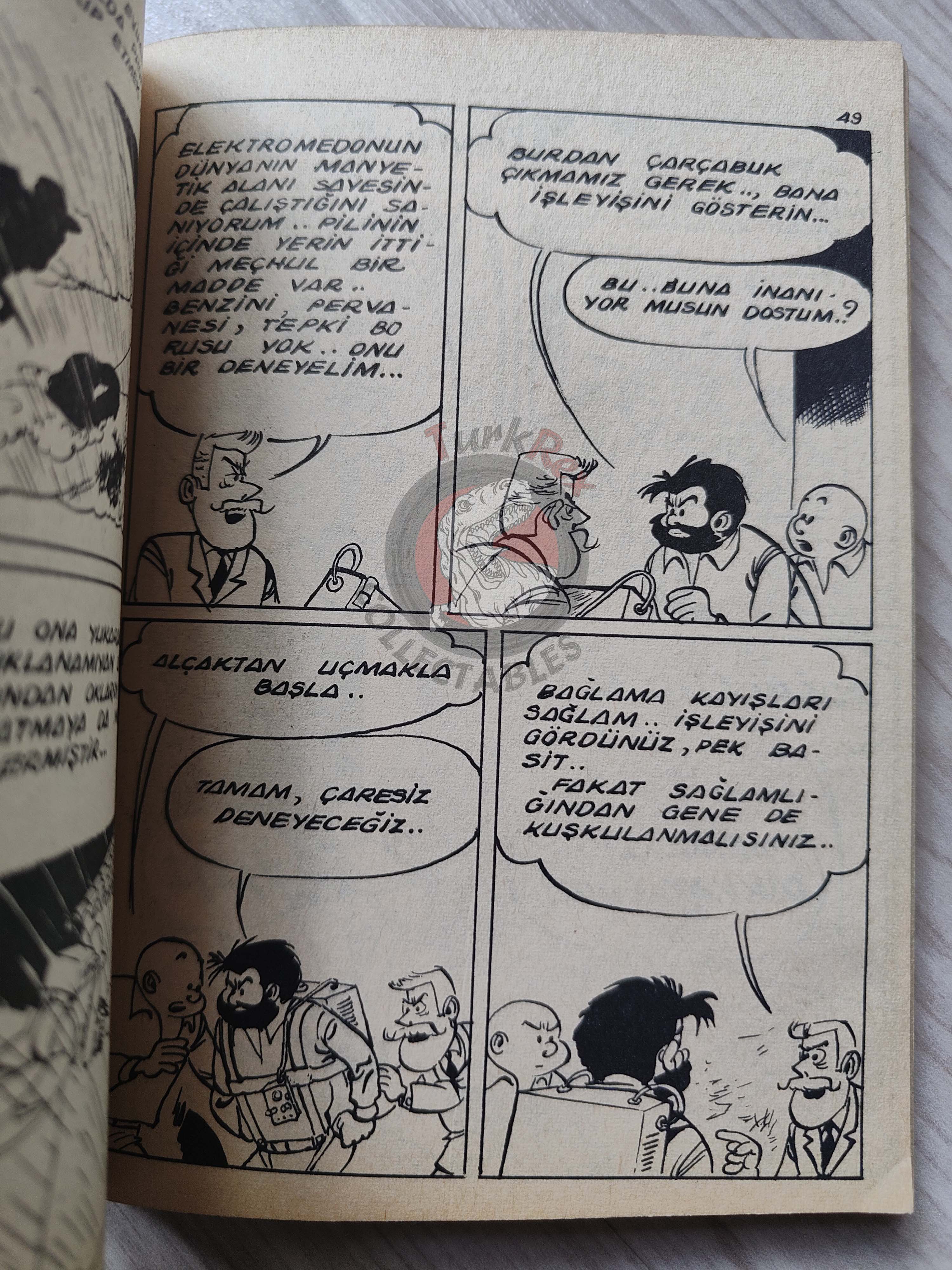 Lucky Luke #3 Western Circus 1972 Turkish Comic Turkey Tif Et Tondu
