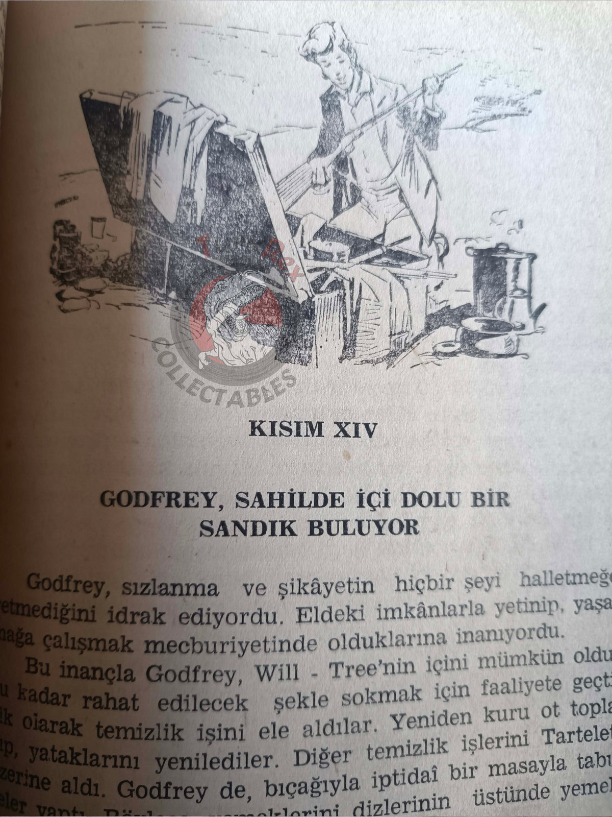 Jules Verne – Godfrey Morgan 1966 Turkish Book Turkey Illustrated