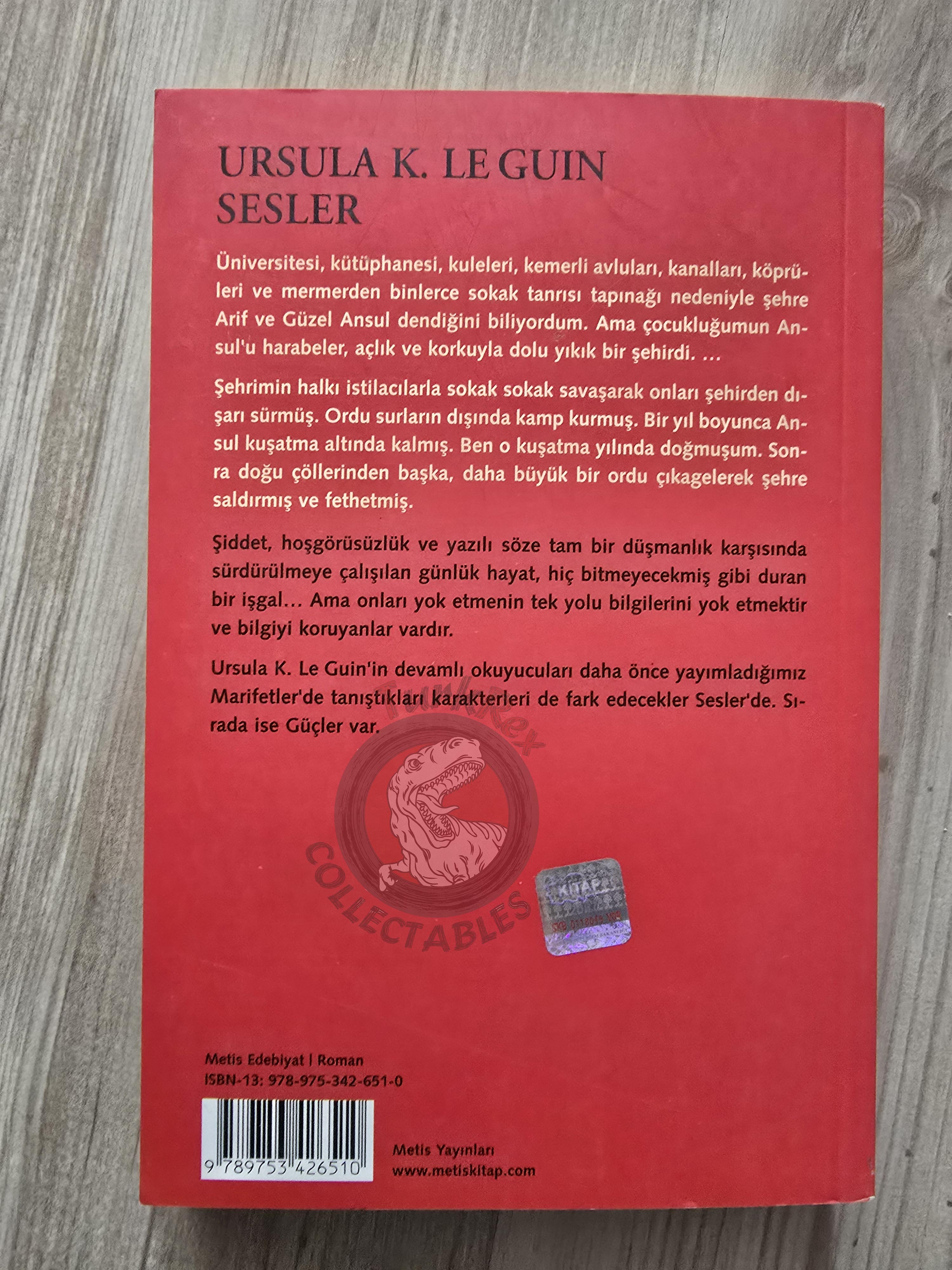 Ursula K. Le Guin – Voices 2009 Turkish Book Turkey