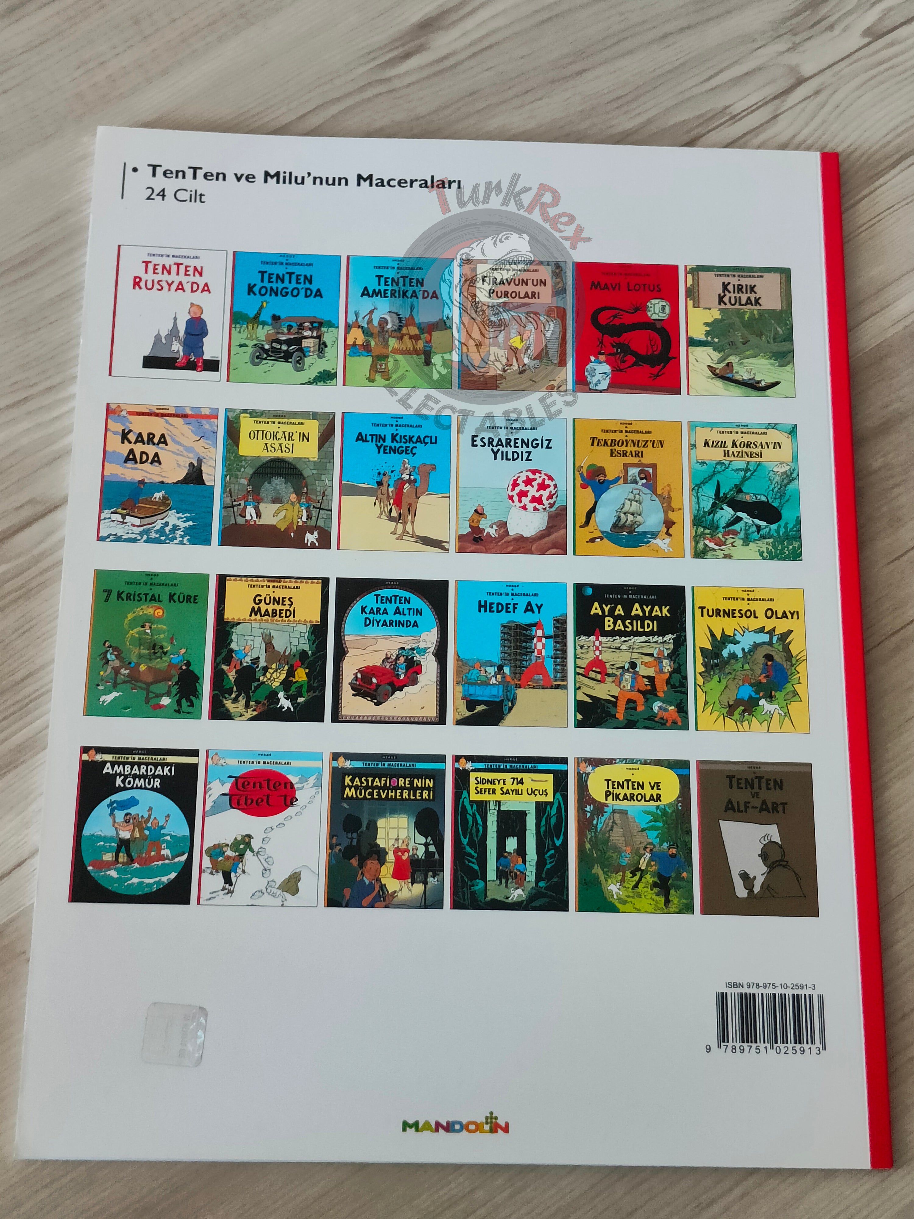 Tintin – Tintin in Tibet 2004 Turkish Edition Comic Turkey 1st İnkilap