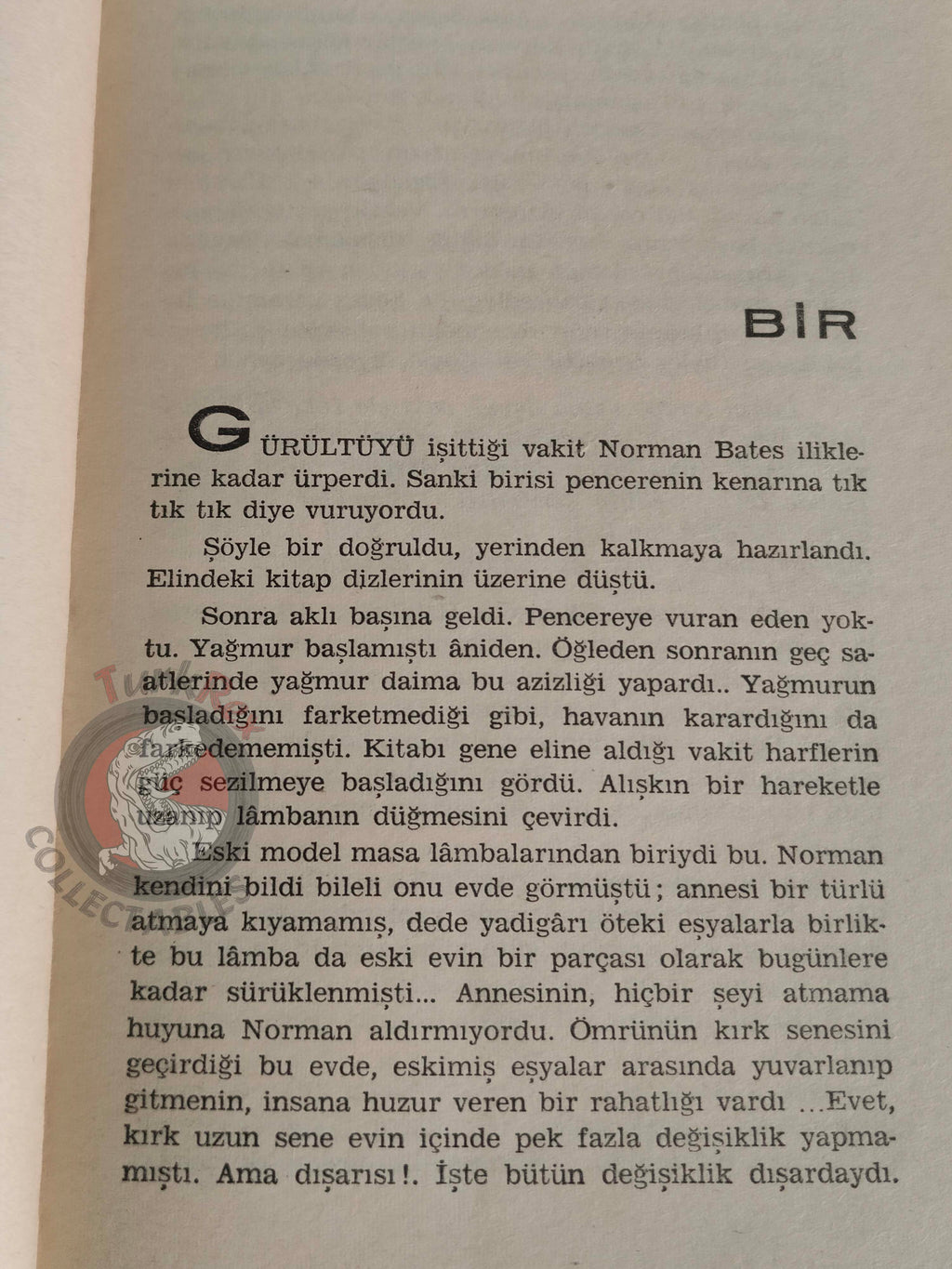 Robert Bloch – Psycho 1962 1st Turkish Book Turkey Alfred Hitchcock