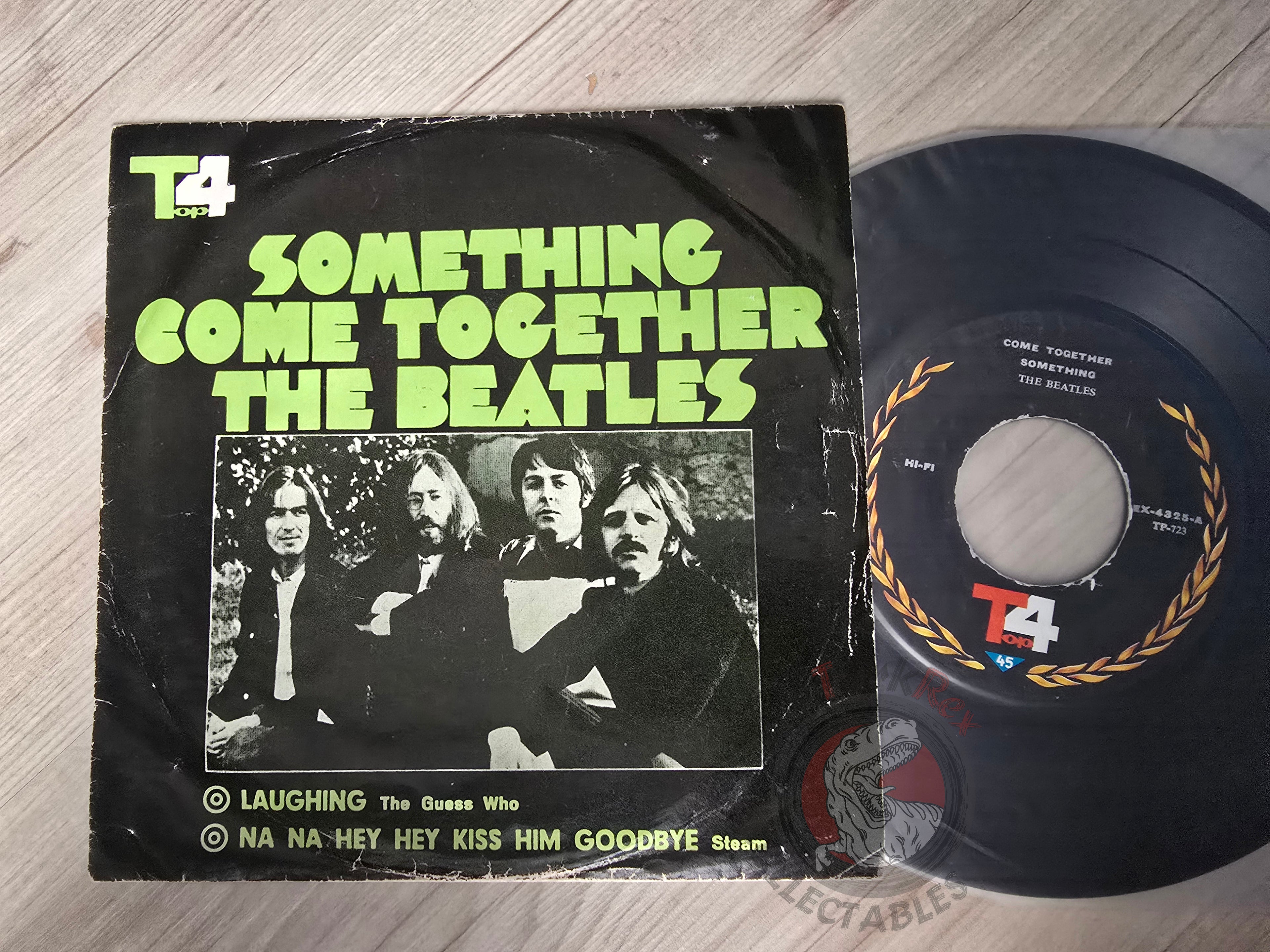 The Beatles / The Guess Who / Steam  7" Iran Pressing Vinyl Iranian Edition