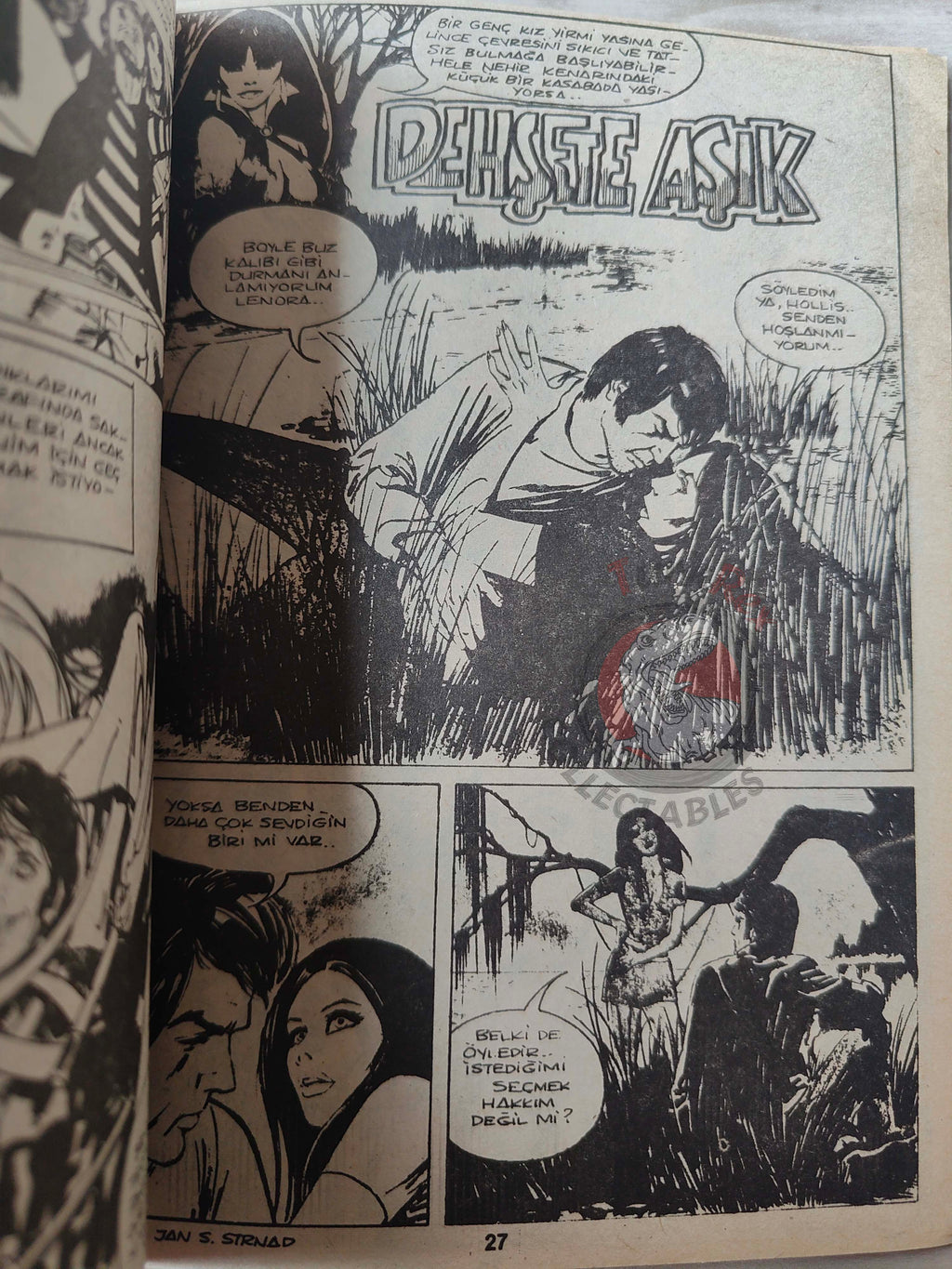 Süper Korku #20 late 80s Turkish Comic Turkey Creepy Eerie From the Darkness #1 Vampirella