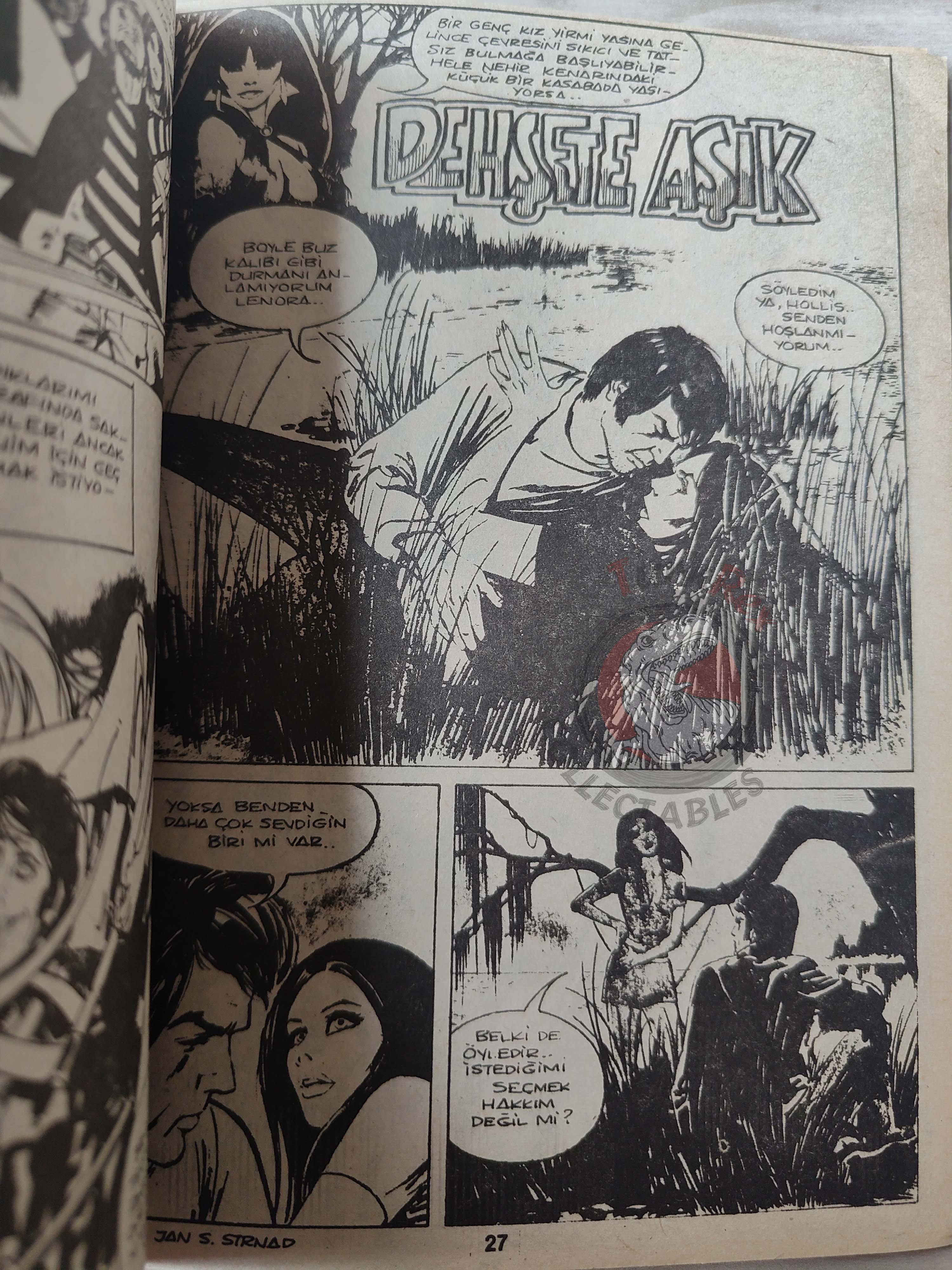 Süper Korku #20 late 80s Turkish Comic Turkey Creepy Eerie From the Darkness #1 Vampirella