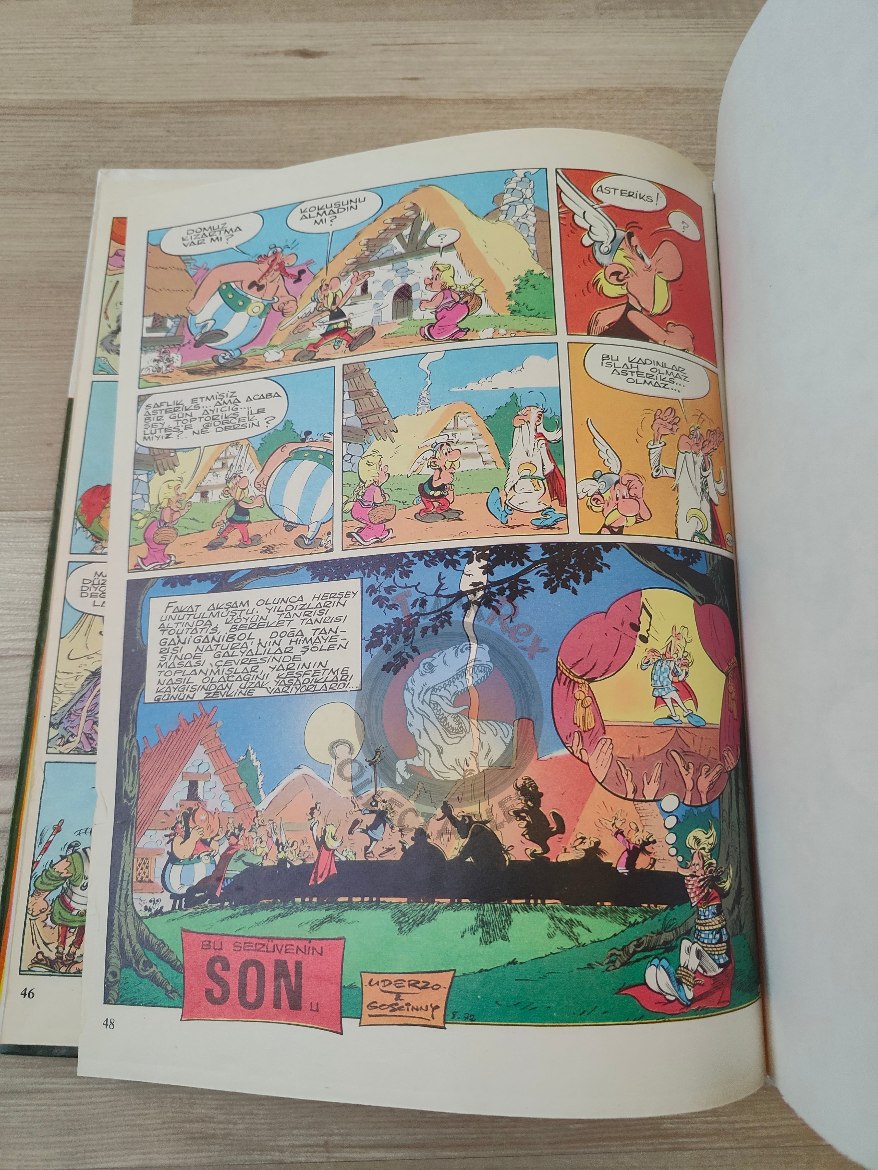 Asterix – Asterix and the Soothsayer 1981 Turkish Edition Comic Turkey