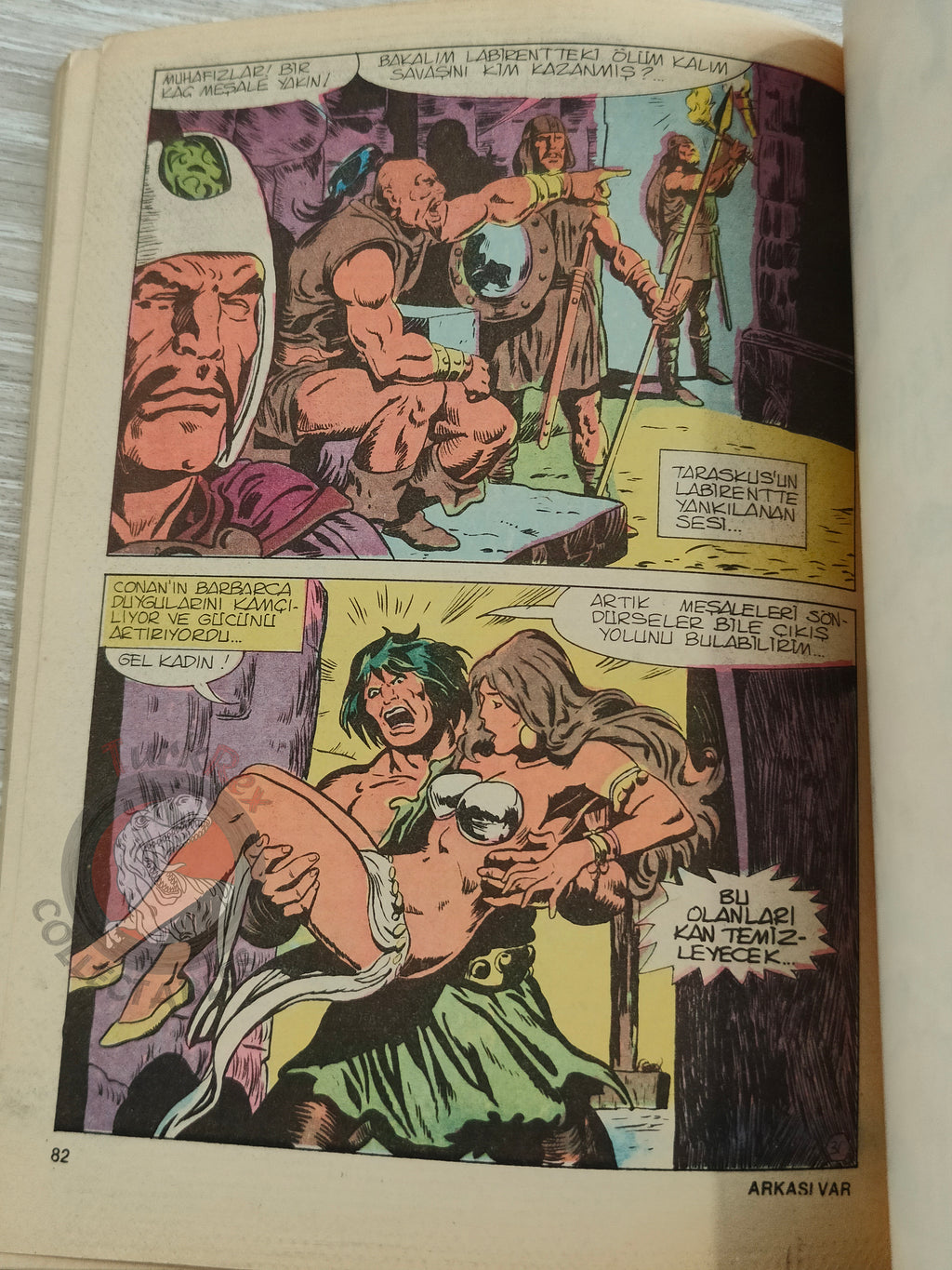 Conan Renkli #5 Turkish Comic Turkey The Savage Sword of #31 CTB #119