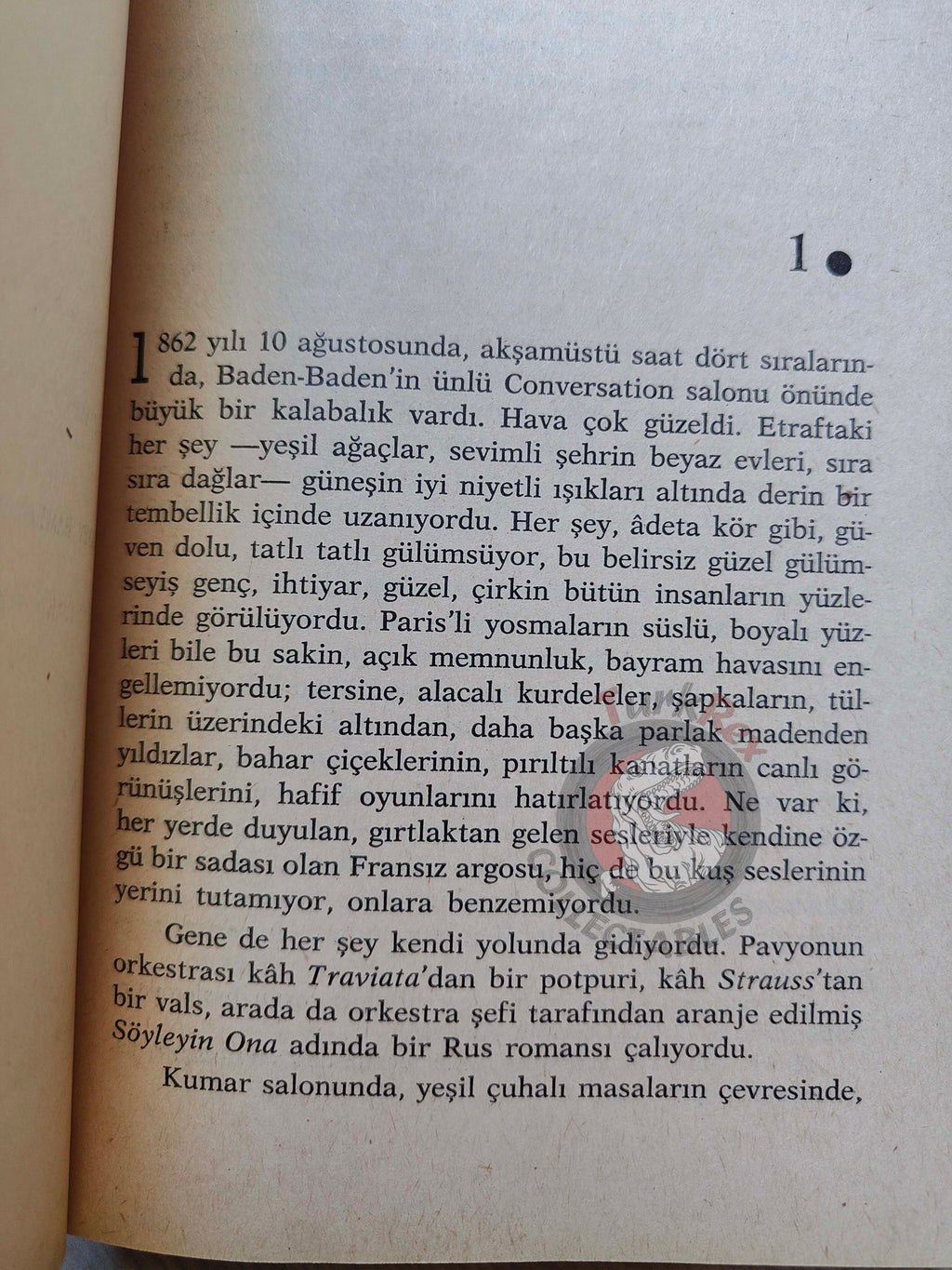 Ivan Turgenev – Smoke 1972 Turkish Book Turkey