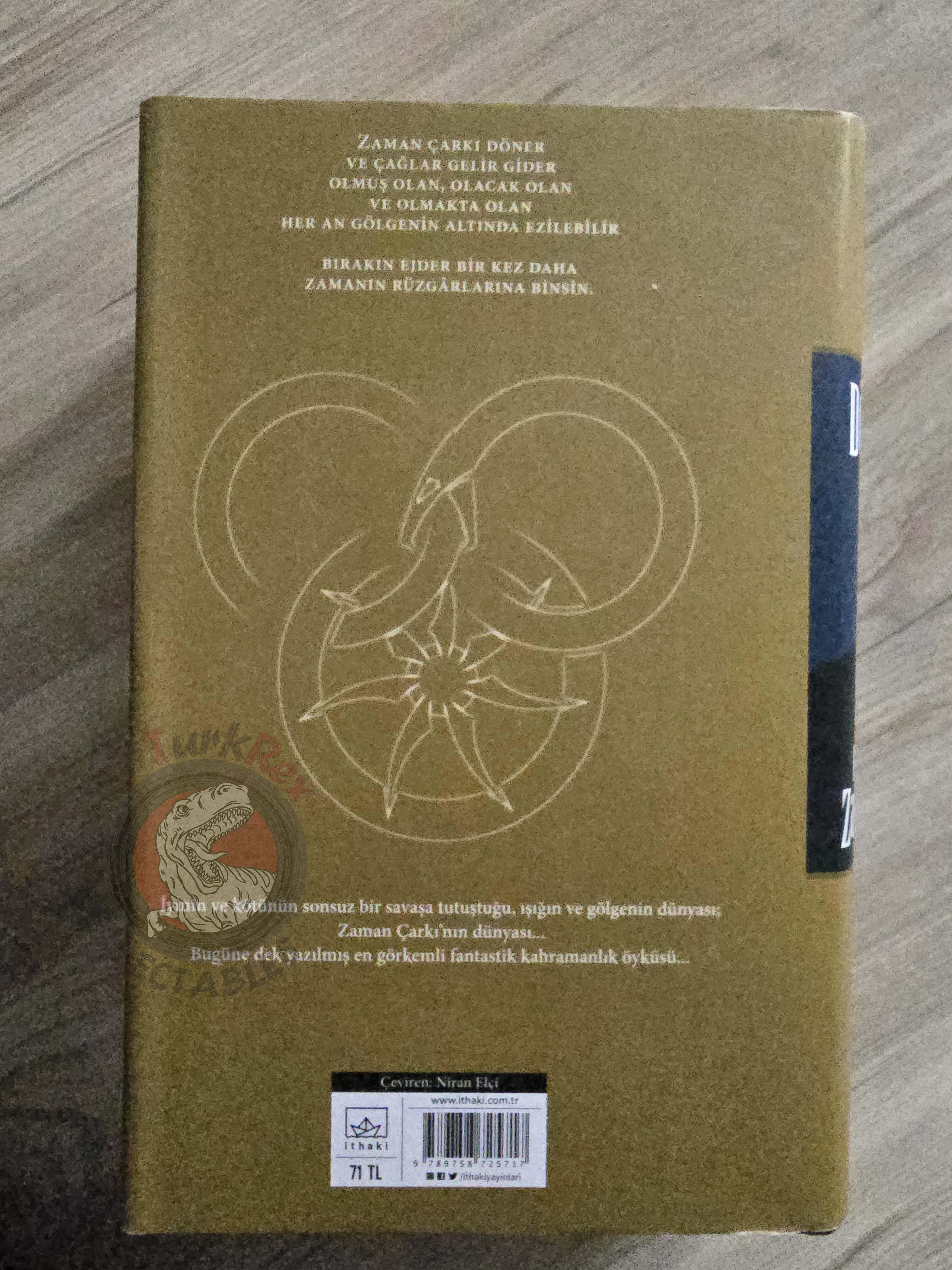 Robert Jordan – The Eye of the World HC/DJ Turkish Book Turkey The Wheel of Time