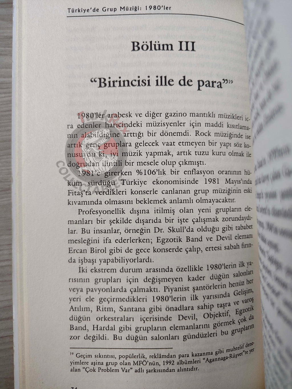 Group Music in Turkey: The 1980s 2007 1st by Turkish Writer Book Turkey