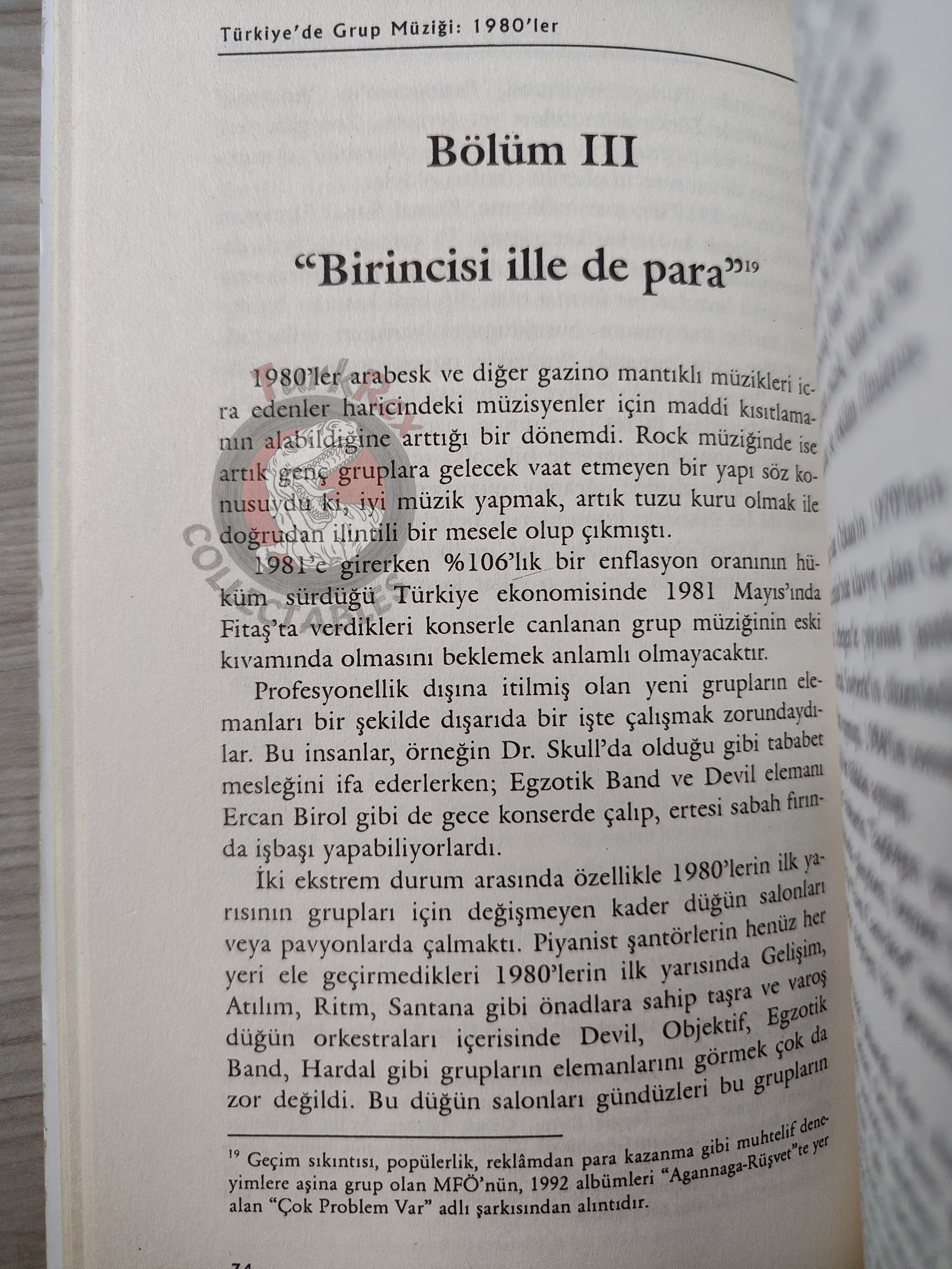Group Music in Turkey: The 1980s 2007 1st by Turkish Writer Book Turkey