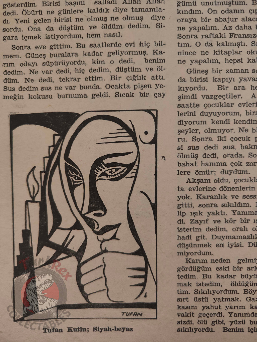 Varlık 1957 Pablo Picasso Turkish Literary Mag Turkey Fernand Léger Auguste Rodin
