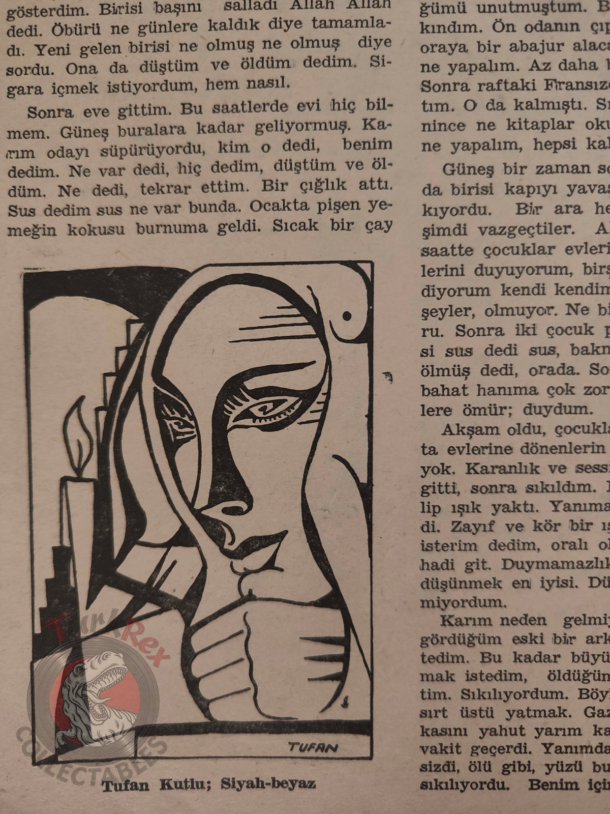Varlık 1957 Pablo Picasso Turkish Literary Mag Turkey Fernand Léger Auguste Rodin