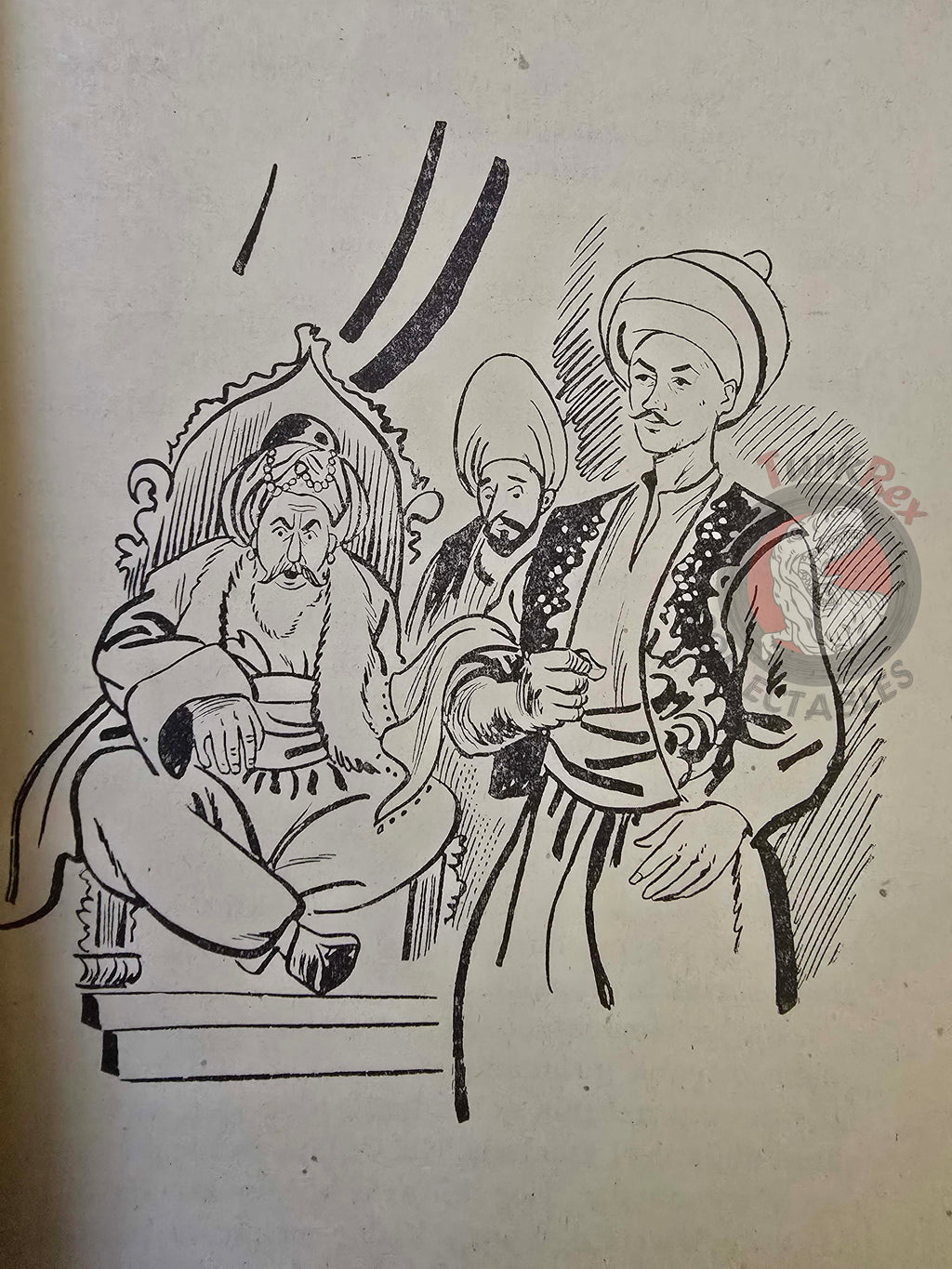 Şükran Eğrilmez – The King of Monkeys 1952 Turkish Book Turkey Illustrated